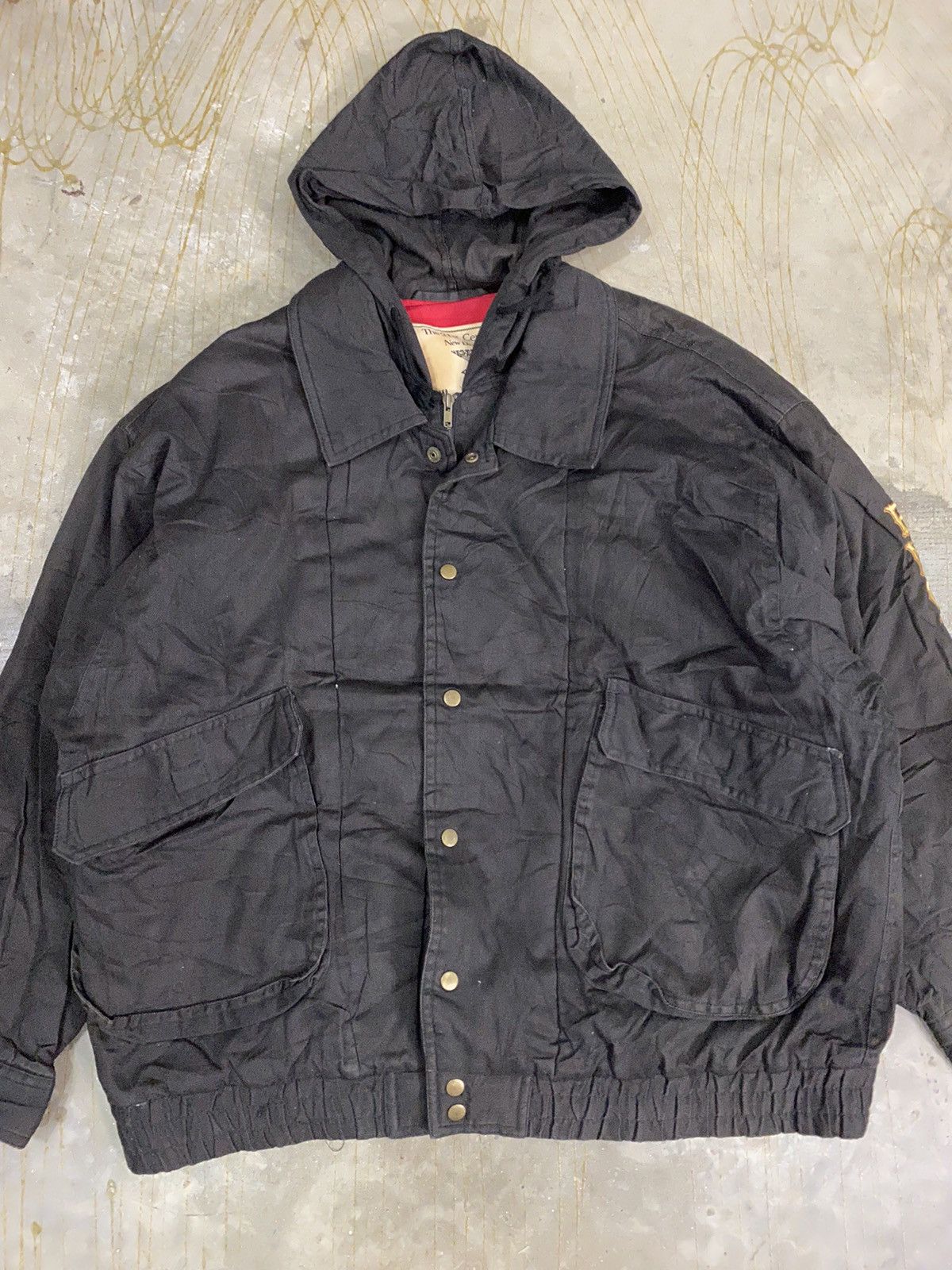 Vintage 80s TOKYO ENGLAND embroidered Large pocket bomber Size US M / EU 48-50 / 2 - 6 Thumbnail