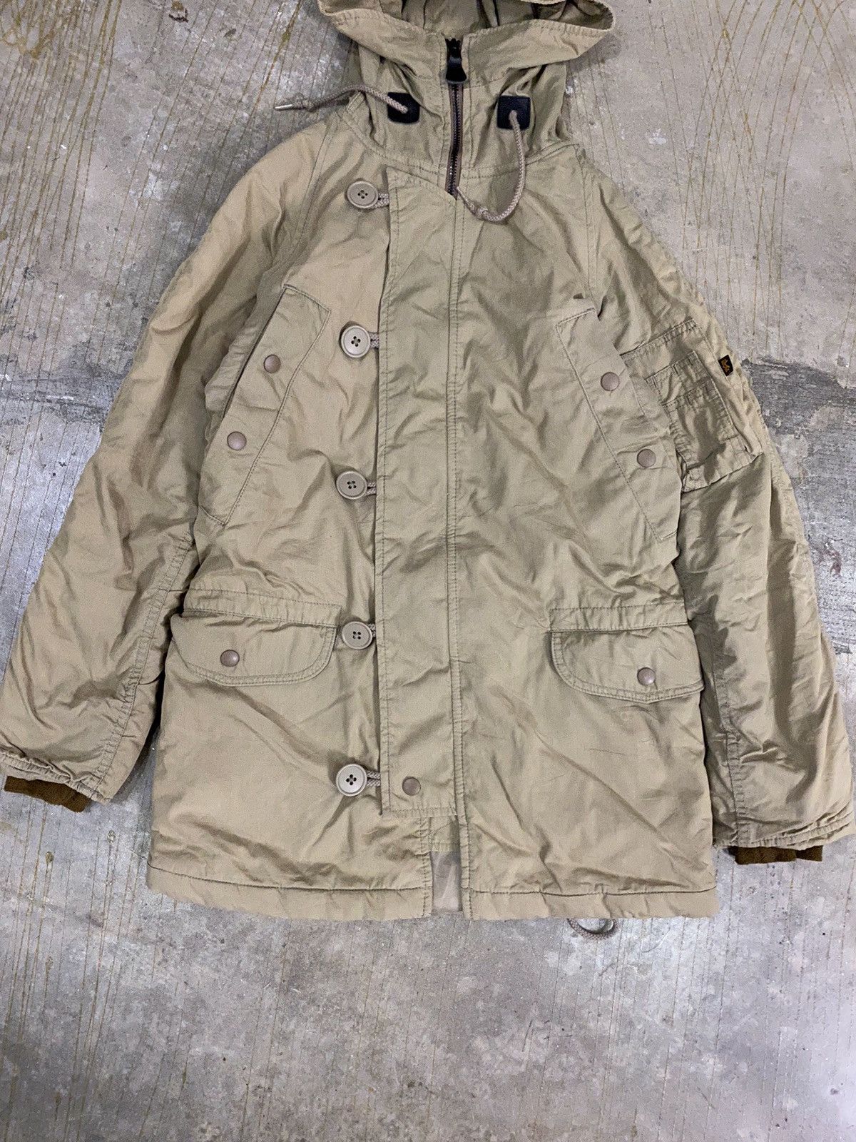 Margaret Howell MHL x Alpha Industri Parka Jacket Size S / US 4 / IT 40 - 4 Thumbnail