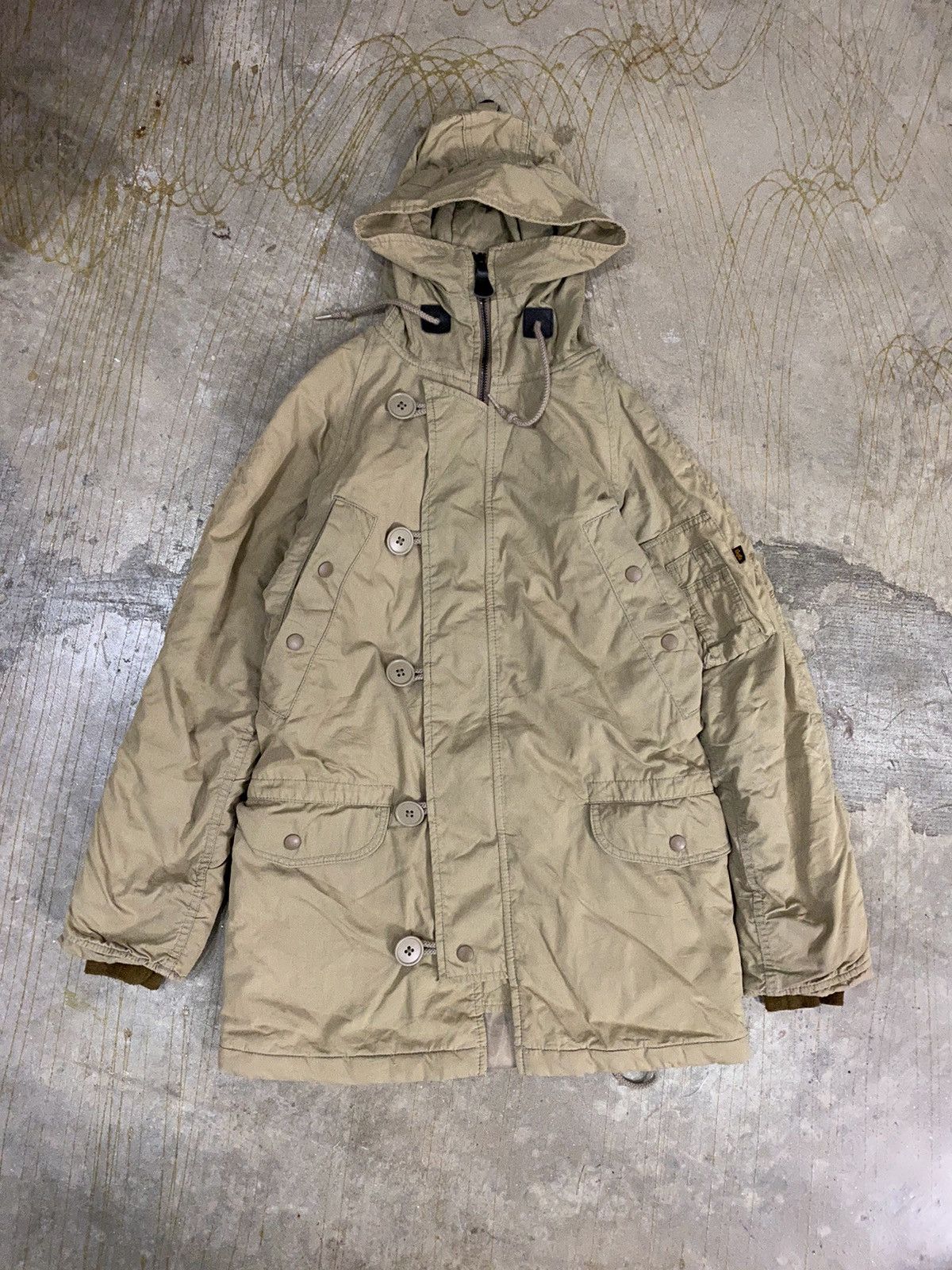 Margaret Howell MHL x Alpha Industri Parka Jacket Size S / US 4 / IT 40 - 2 Thumbnail