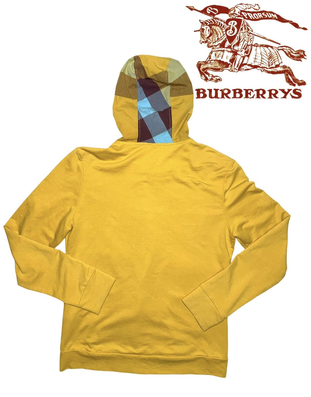 Burberry Vintage Burberrys Nova Check plaid Tartan Hodiee mustard Size US XS / EU 42 / 0 - 2 Thumbnail