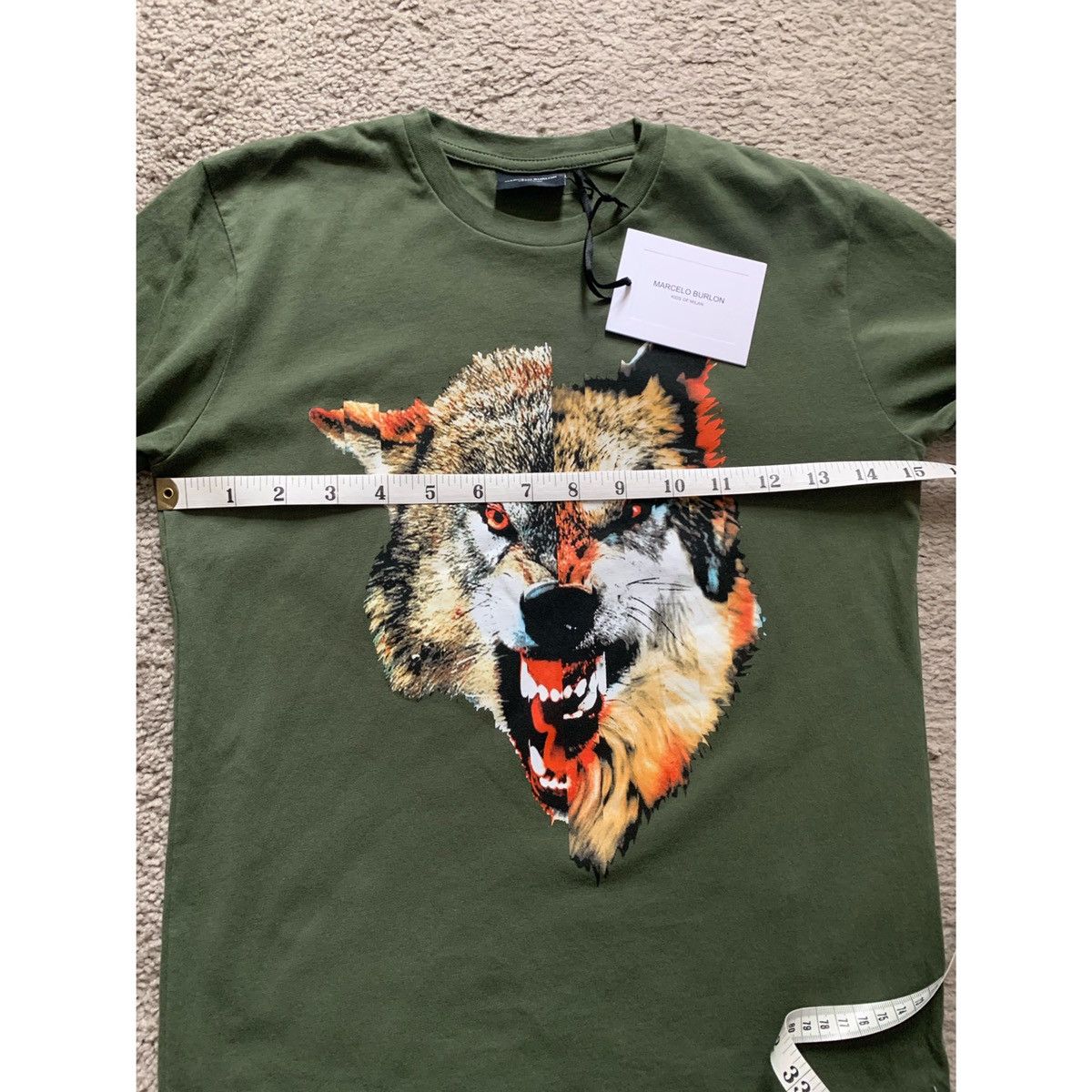 Marcelo Burlon MARCELO BURLON KIDS “WOLF” T-Shirt Size US XXS / EU 40 - 7 Thumbnail