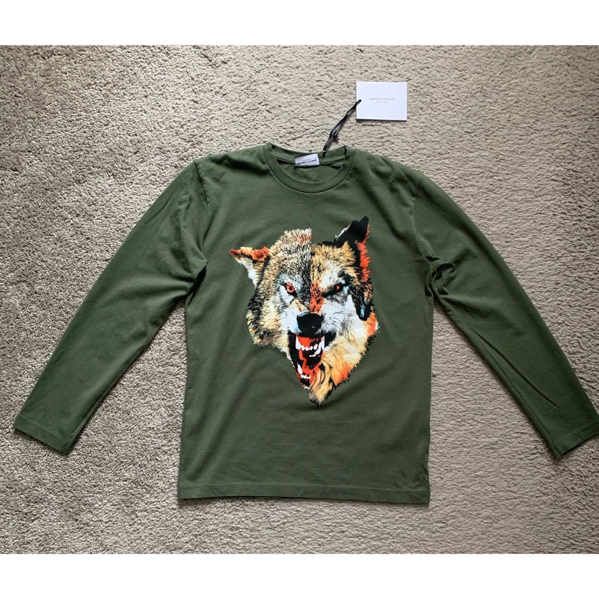 Marcelo Burlon MARCELO BURLON KIDS “WOLF” T-Shirt Size US XXS / EU 40 - 4 Thumbnail