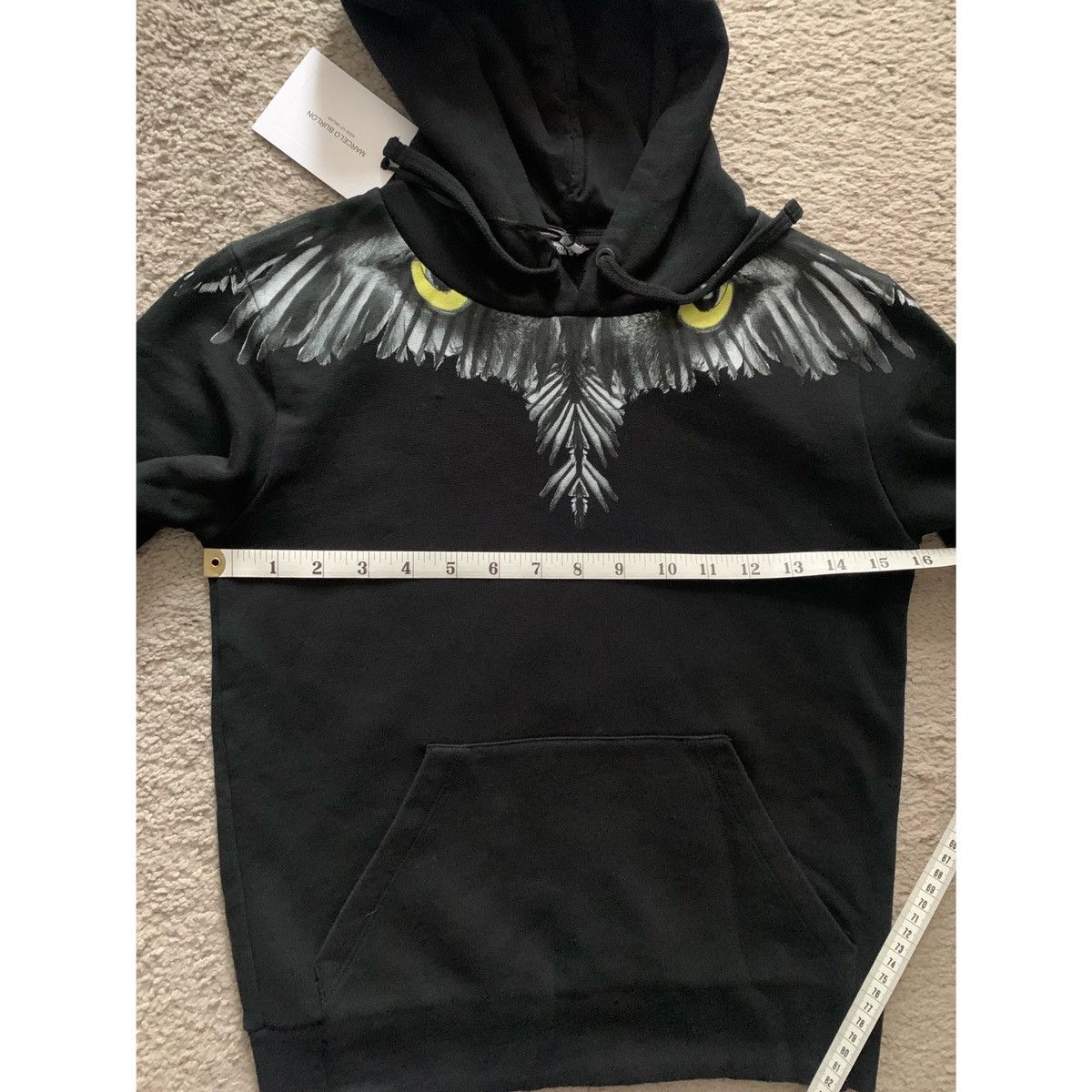 Marcelo Burlon MARCELO BURLON KIDS 🦉 “OWL” PRINT HOODIE Size US XXS / EU 40 - 10 Thumbnail