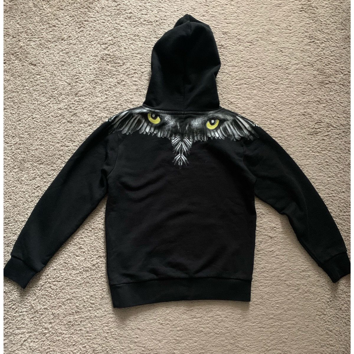 Marcelo Burlon MARCELO BURLON KIDS 🦉 “OWL” PRINT HOODIE Size US XXS / EU 40 - 3 Thumbnail