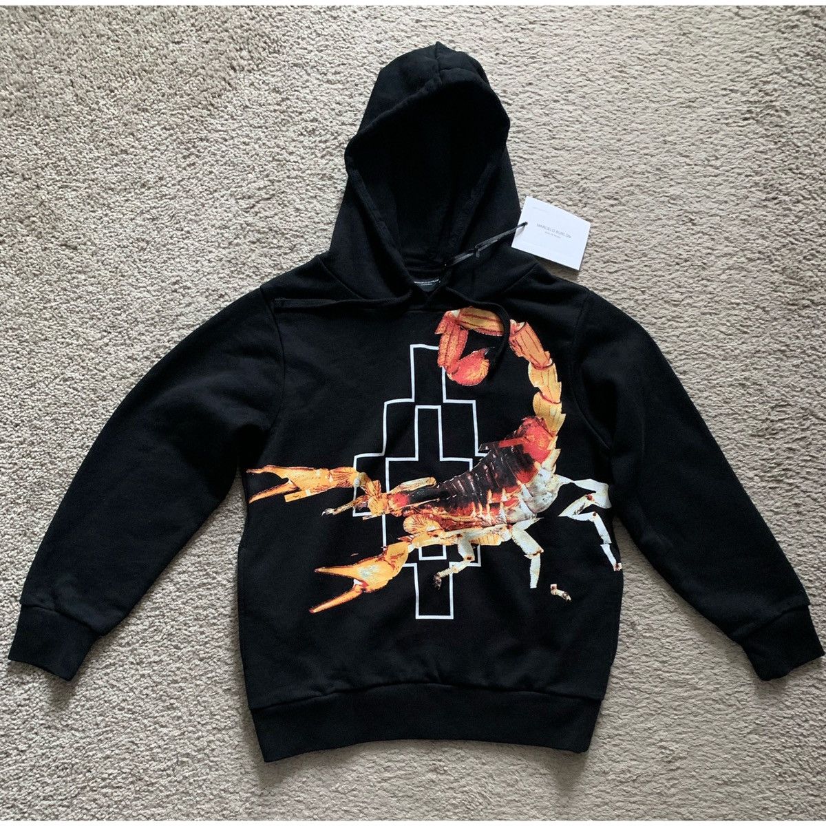 Marcelo Burlon MARCELO BURLON KIDS “SCORPION” LOGO HOODIE Size US XXS / EU 40 - 1 Thumbnail
