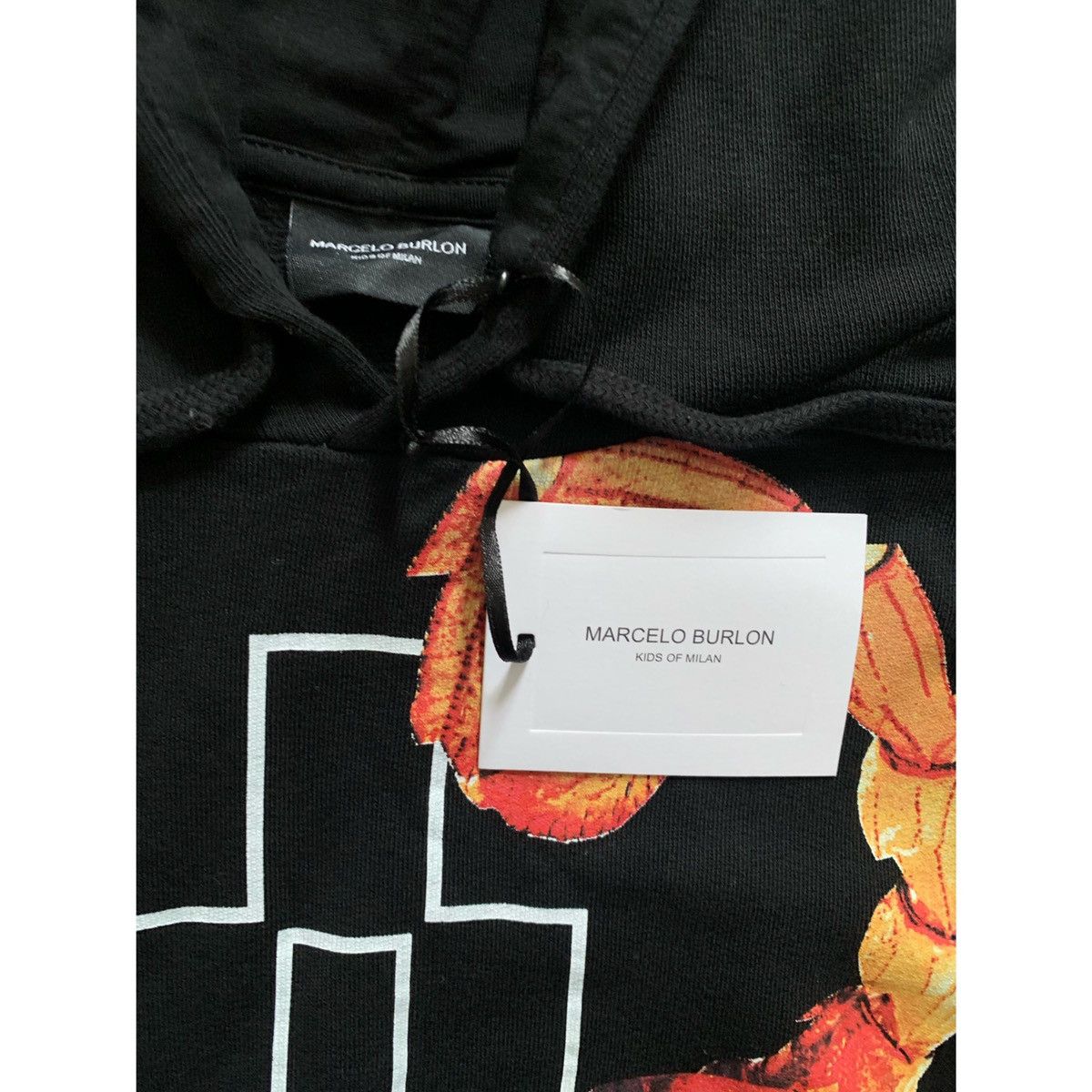 Marcelo Burlon MARCELO BURLON KIDS “SCORPION” LOGO HOODIE Size US XXS / EU 40 - 6 Thumbnail