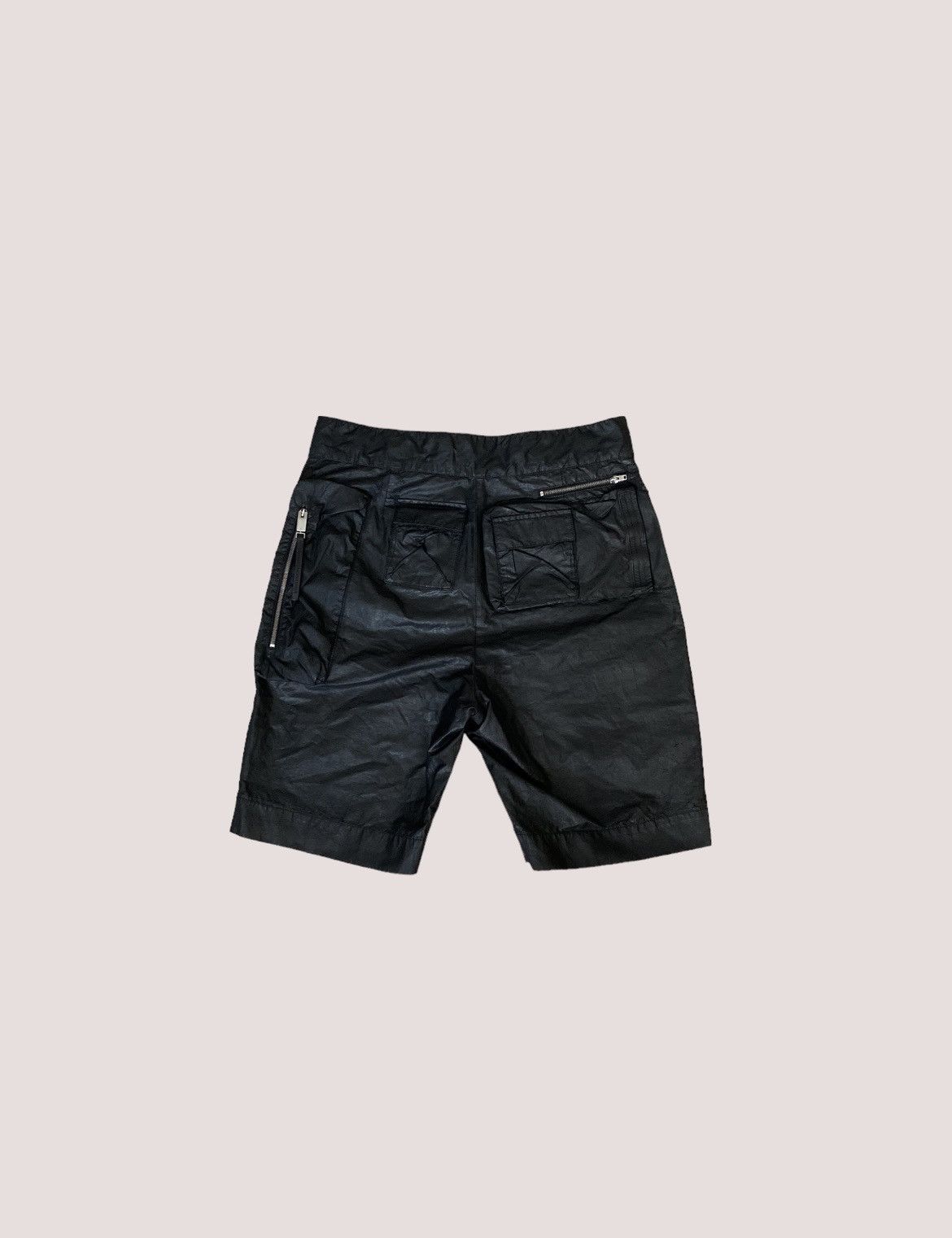 1017 ALYX 9SM Multi Pocket Wax Coated Tactical Shorts Size US 31 - 3 Thumbnail
