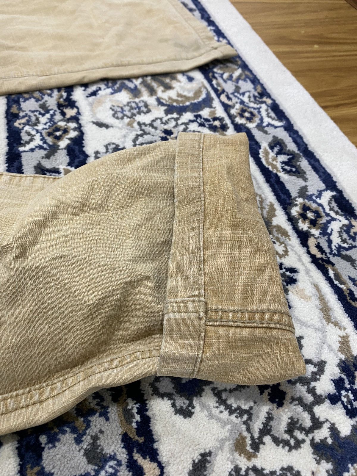 Kapital Kapital Kurashiki Leather Patch Pocket Flared Monkey Pants Size US 29 - 14 Thumbnail