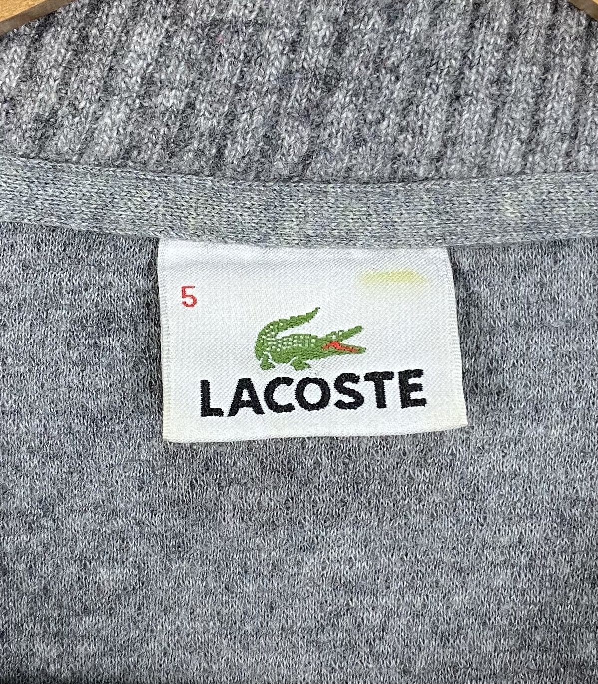 Lacoste Lacoste Jumper 1/4 Zip Sweater Pullover Grey Casual classic Size US L / EU 52-54 / 3 - 4 Thumbnail