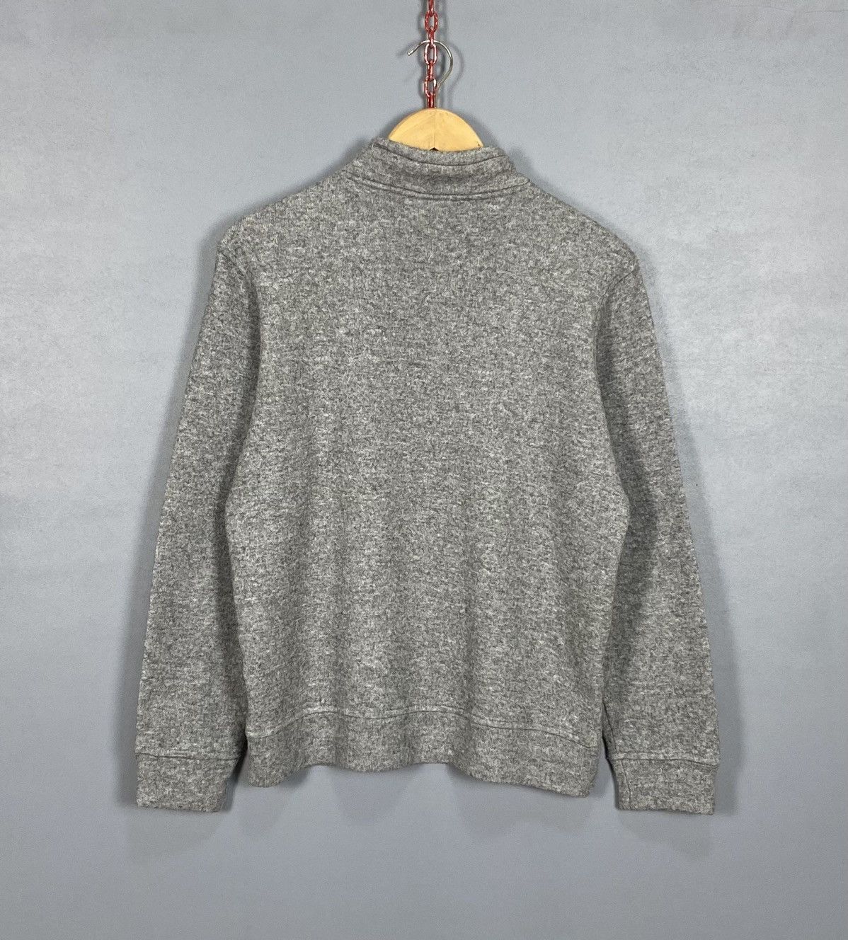 Lacoste Lacoste Jumper 1/4 Zip Sweater Pullover Grey Casual classic Size US L / EU 52-54 / 3 - 10 Thumbnail