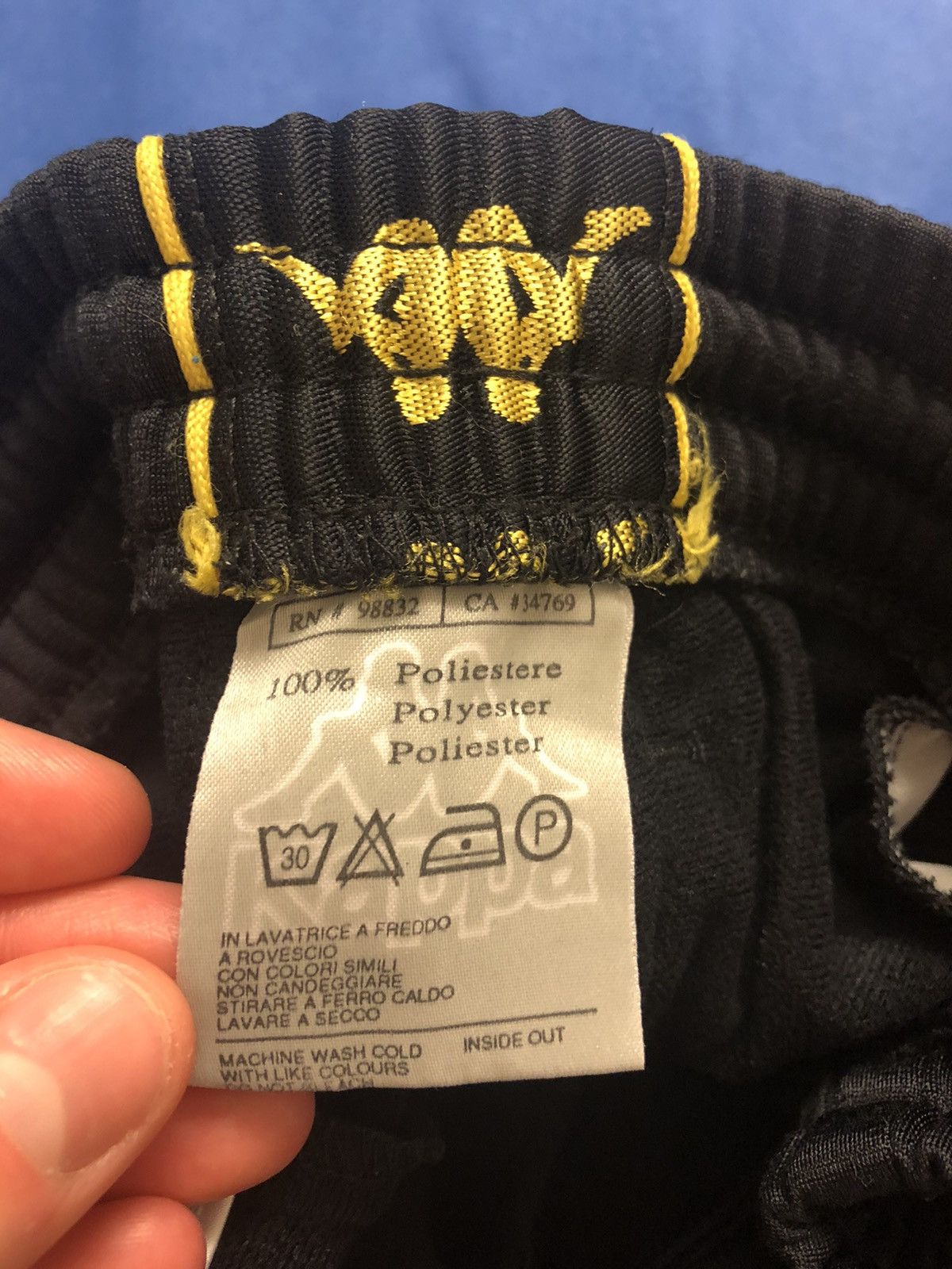 Kappa KAPPA CLASSIC VINTAGE QUALITY LIGHT SWEATPANTS Size US 36 / EU 52 - 4 Thumbnail