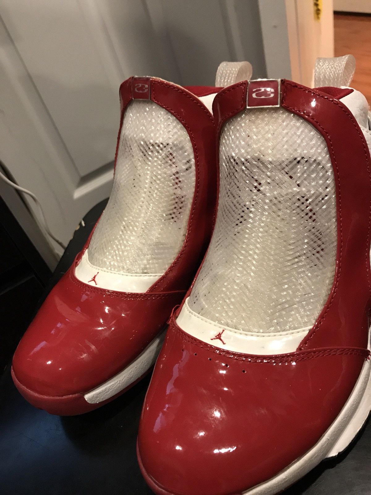 Jordan Brand Air Jordan 19 XIX Original OG Midwest White Varsity Red Grailed