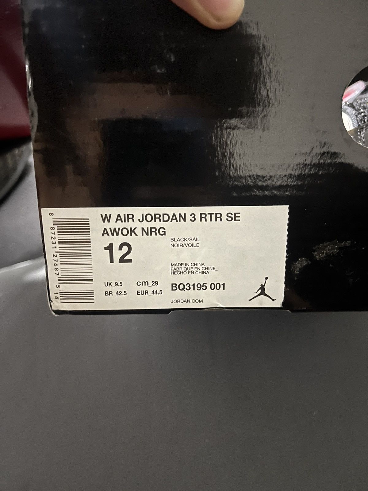 Jordan Brand × Vogue Retro 3 Awok Size US 10.5 / EU 43-44 - 9 Thumbnail