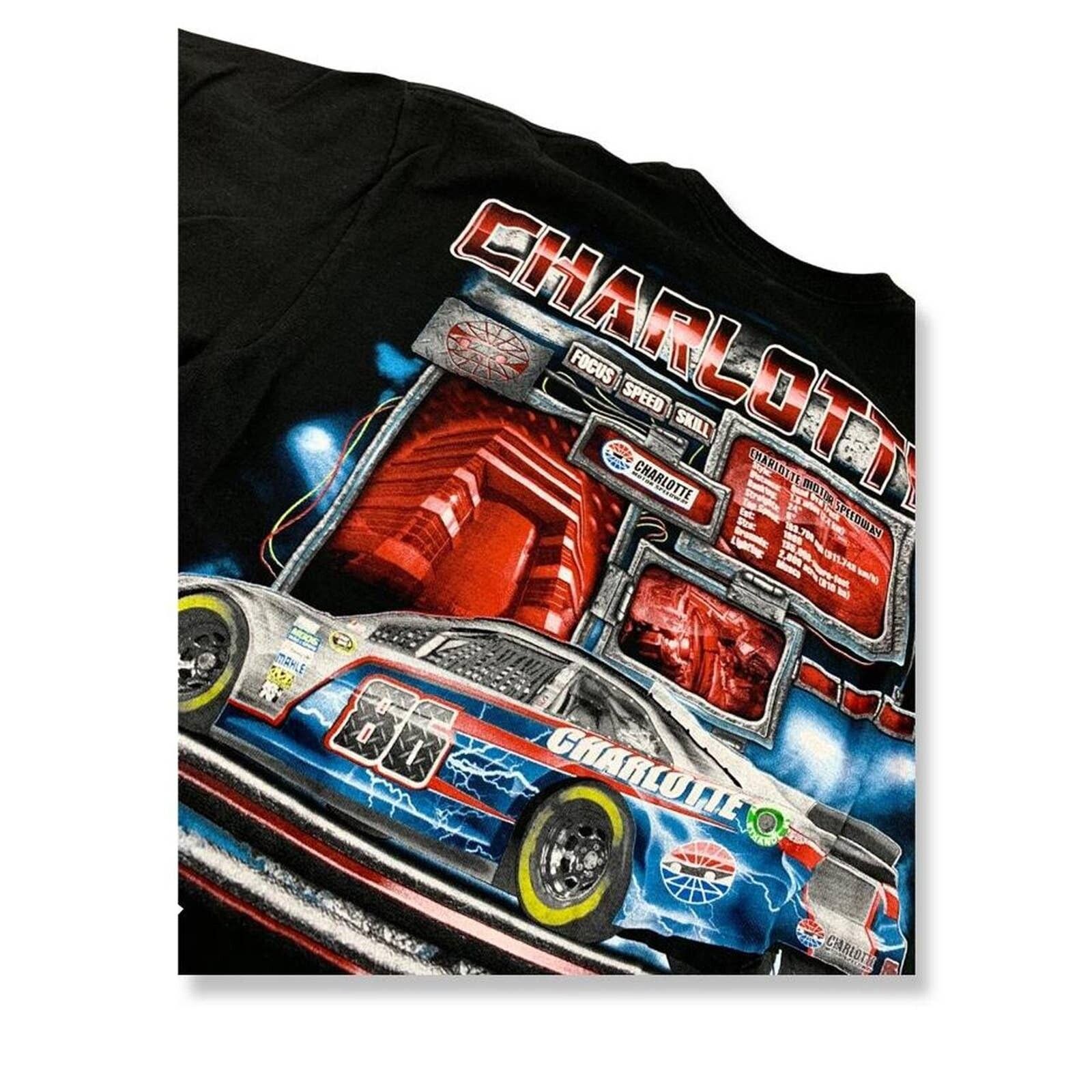 Vintage Vintage Y2K Charlotte Motor Speedway Racing T-shirt Size US M / EU 48-50 / 2 - 2 Preview