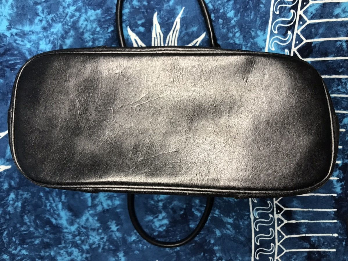 Leather Vintage Tote Bags Lanchas Paris Black Leather Size ONE SIZE - 12 Thumbnail
