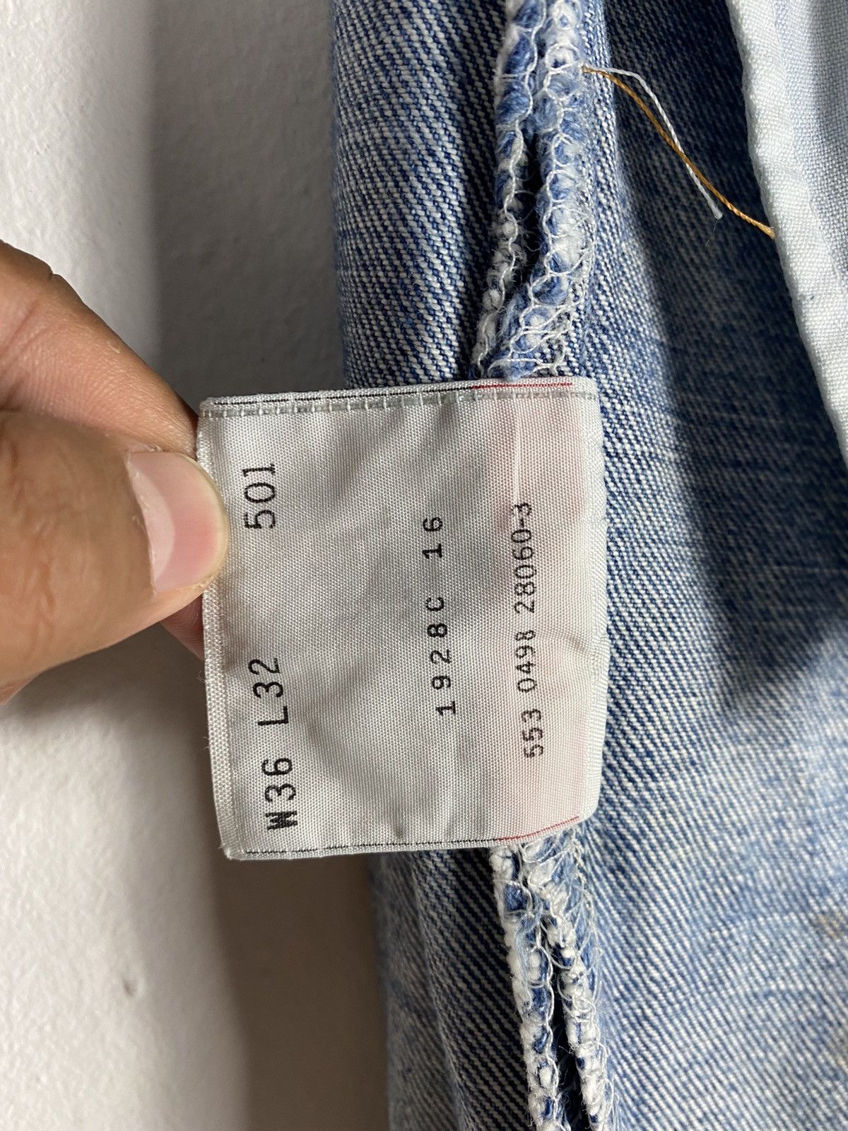 Levi's Vintage 90s Levis Bombastic Lot 501 Size US 36 / EU 52 - 16 Thumbnail