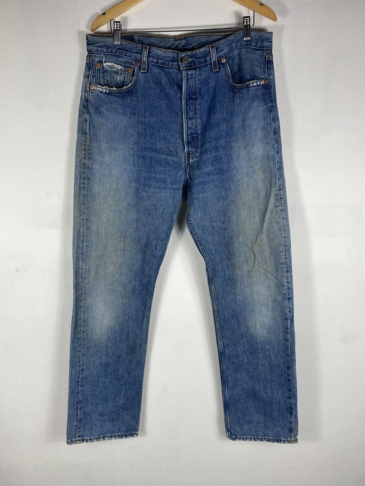 Levi's Vintage 90s Levis Bombastic Lot 501 Size US 36 / EU 52 - 1 Thumbnail