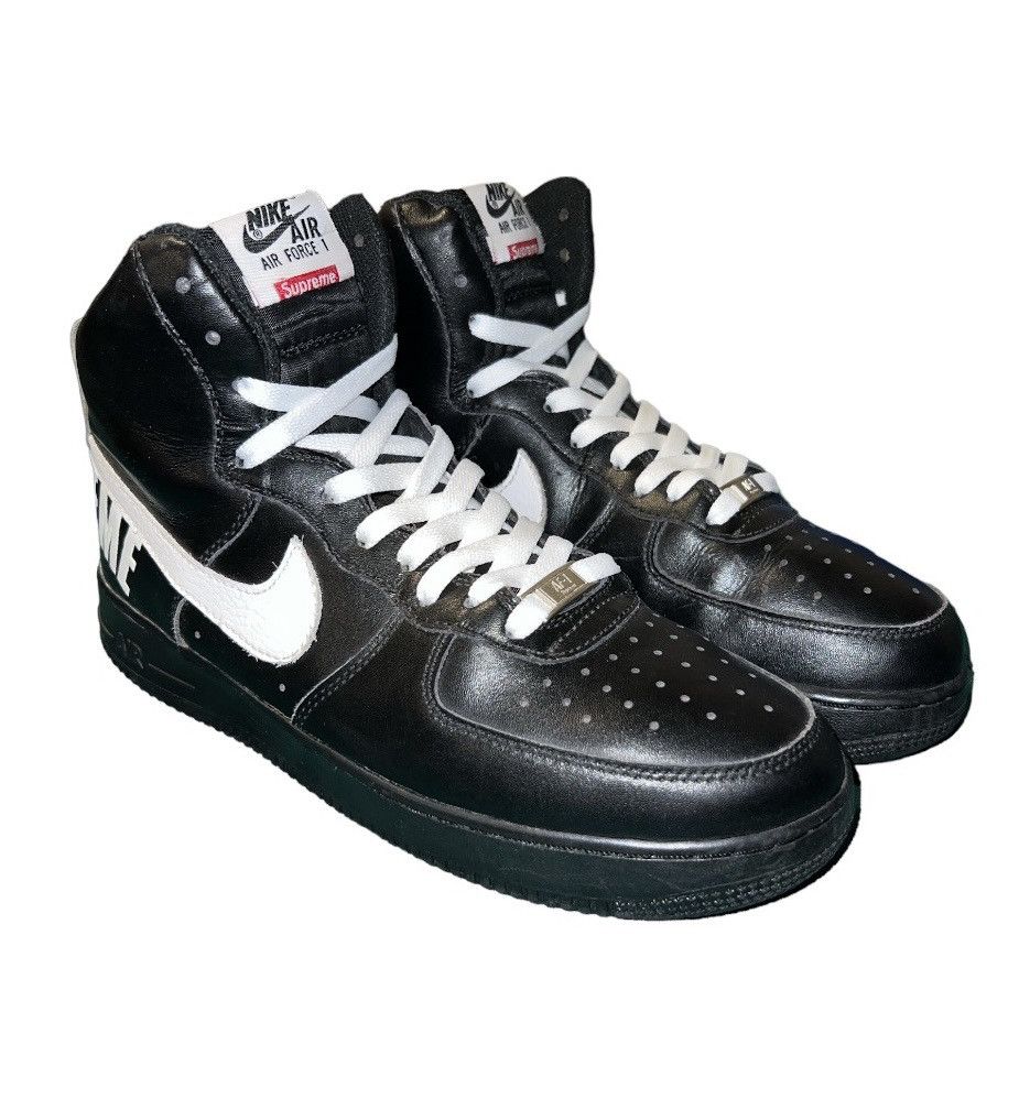 Nike × Supreme VERY RARE SUPREME AF1 HIGH Size US 9.5 / EU 42-43 - 1 Thumbnail
