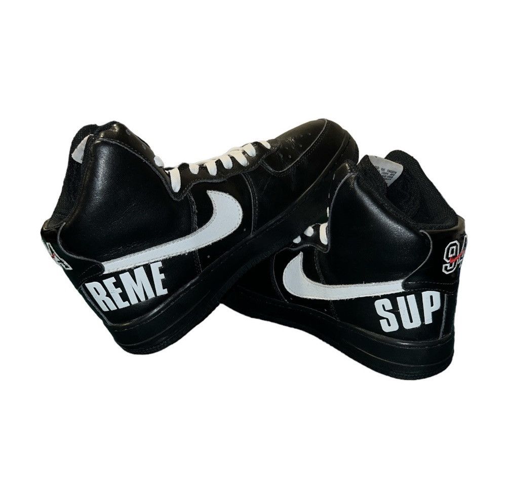 Nike × Supreme VERY RARE SUPREME AF1 HIGH Size US 9.5 / EU 42-43 - 2 Thumbnail