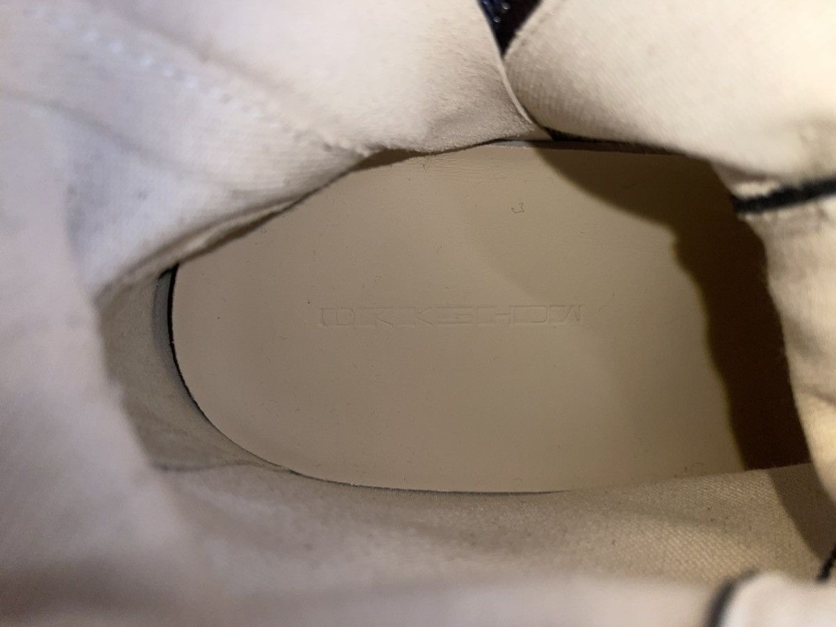 Rick Owens × Rick Owens Drkshdw Rick Owens DRKSHDW Abstract High 'Black Milk' Size US 10 / EU 43 - 12 Thumbnail