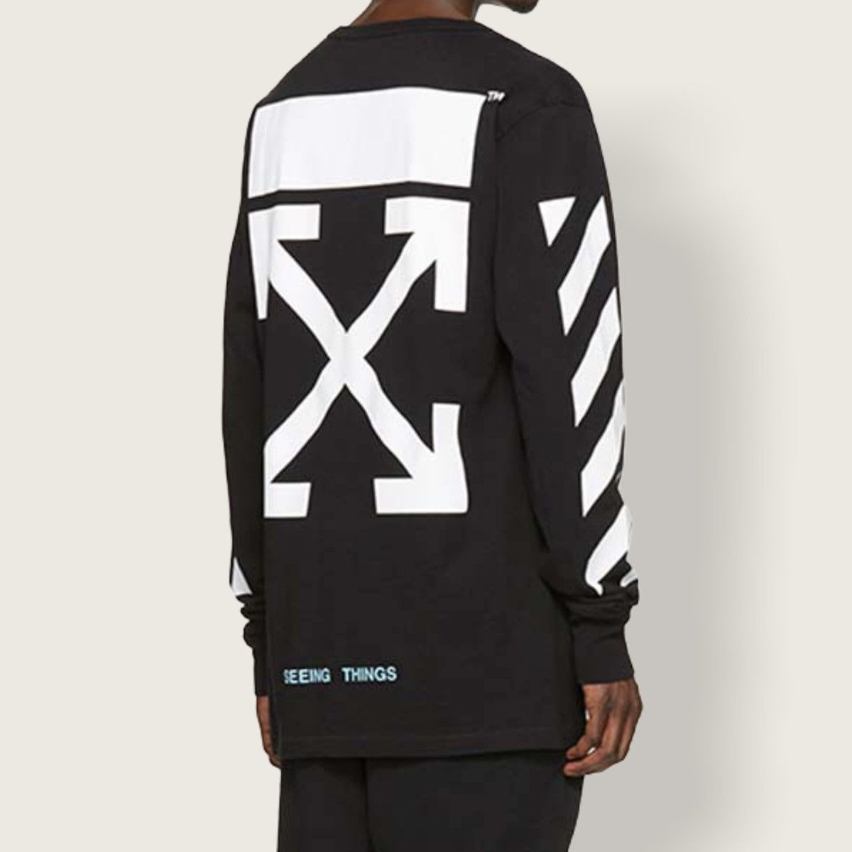 sennep klasselærer sfærisk Off-White OFF-WHITE “Seeing Things” Long Sleeve T-Shirt Arrows | Grailed