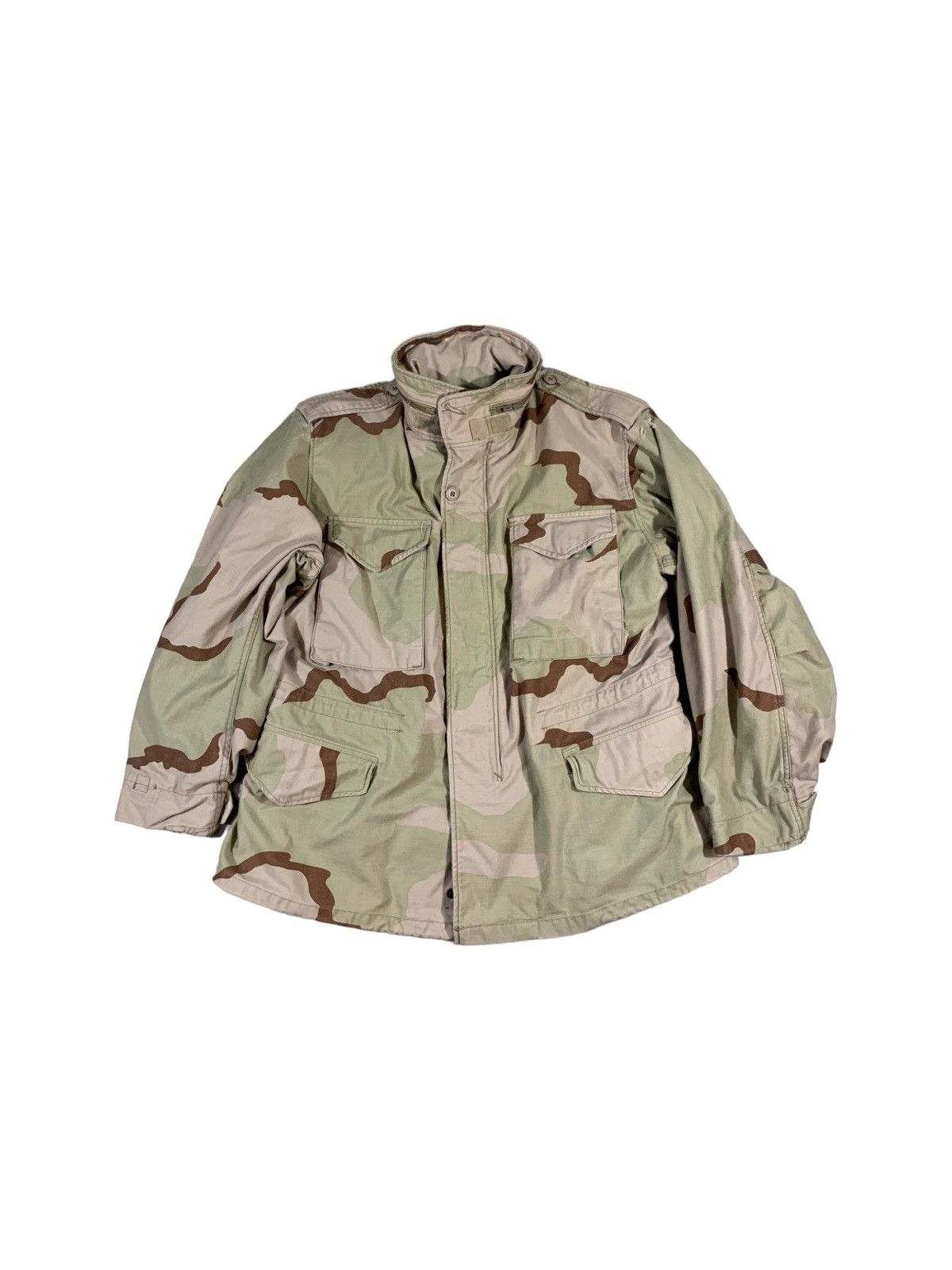 thumbnail image 2 of US M65 Military Field Jacket Vintage Camo – Original Polycotton Men's Coat 2 of 5