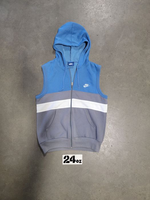 mens nike hooded vest