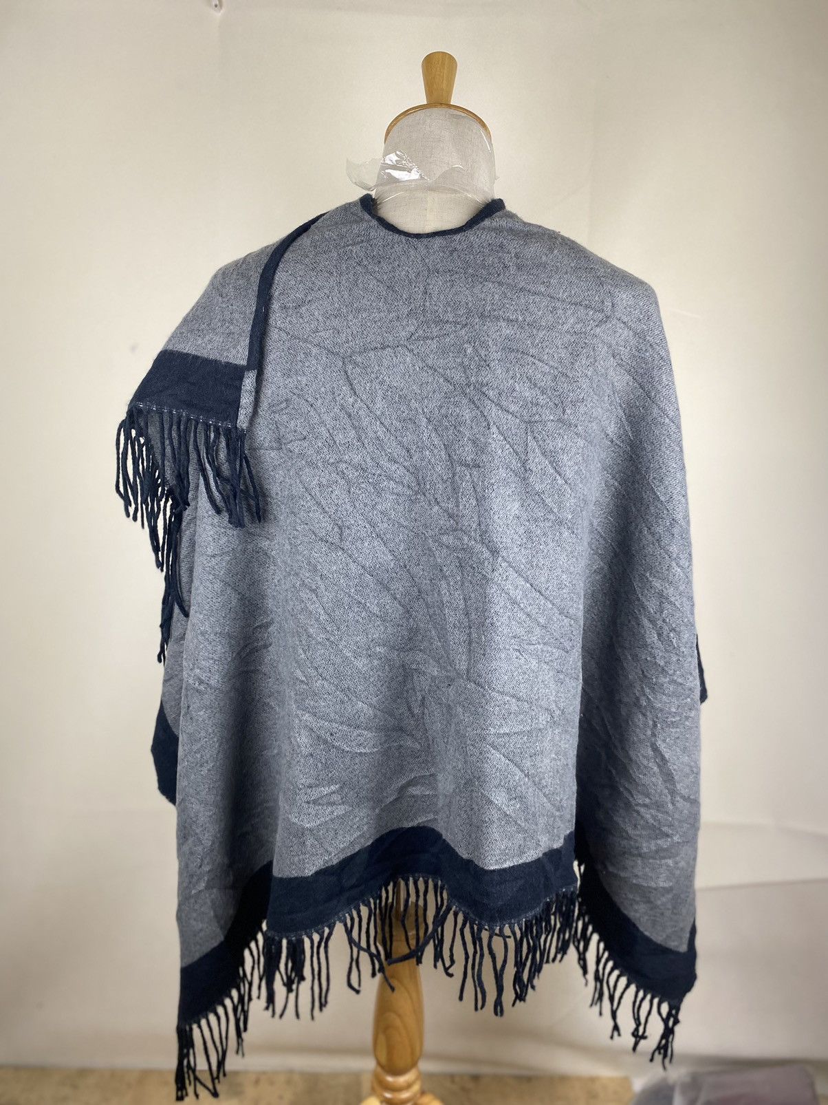 Japanese Brand Winter Cloaks Cape Poncho Size US M / EU 48-50 / 2 - 2 Thumbnail
