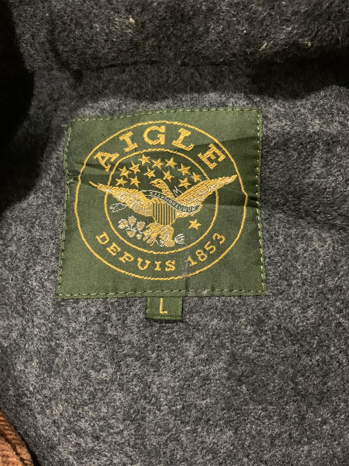 Japanese Brand Aigle Wool Multipocket Tactical Vest Size US L / EU 52-54 / 3 - 9 Thumbnail