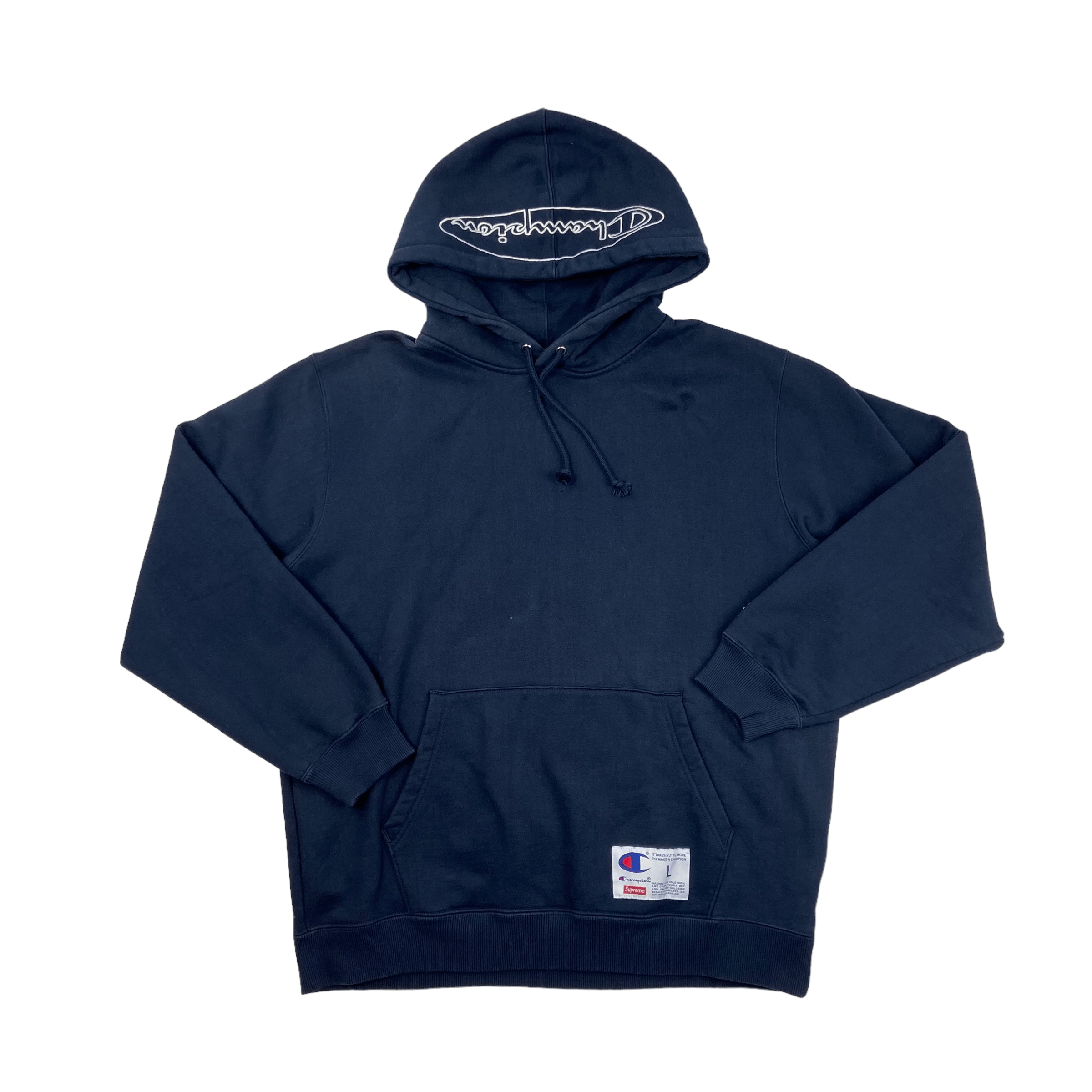 Supreme champion outline hoodie clearance