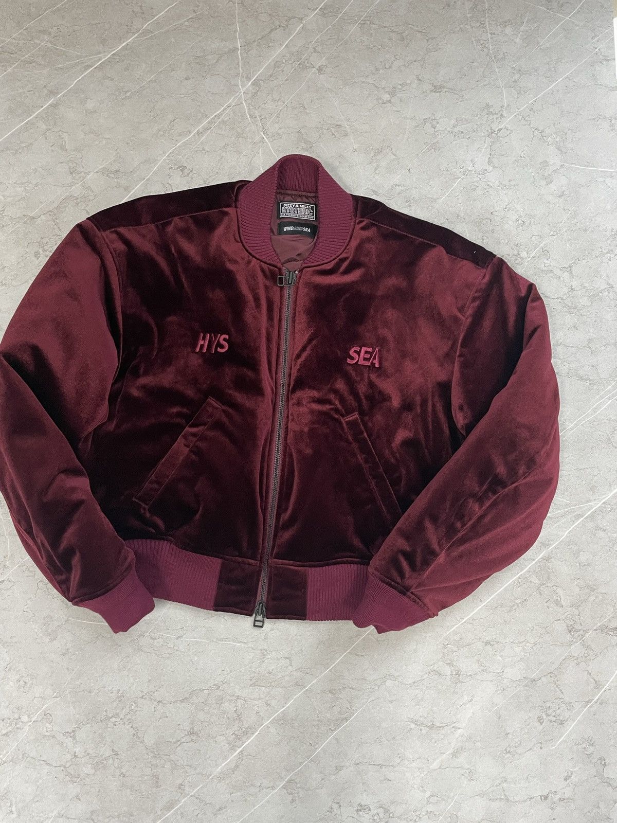 Hysteric Glamour Hysterical glamour wind and sea velvet bomber S Size US S / EU 44-46 / 1 - 2 Thumbnail