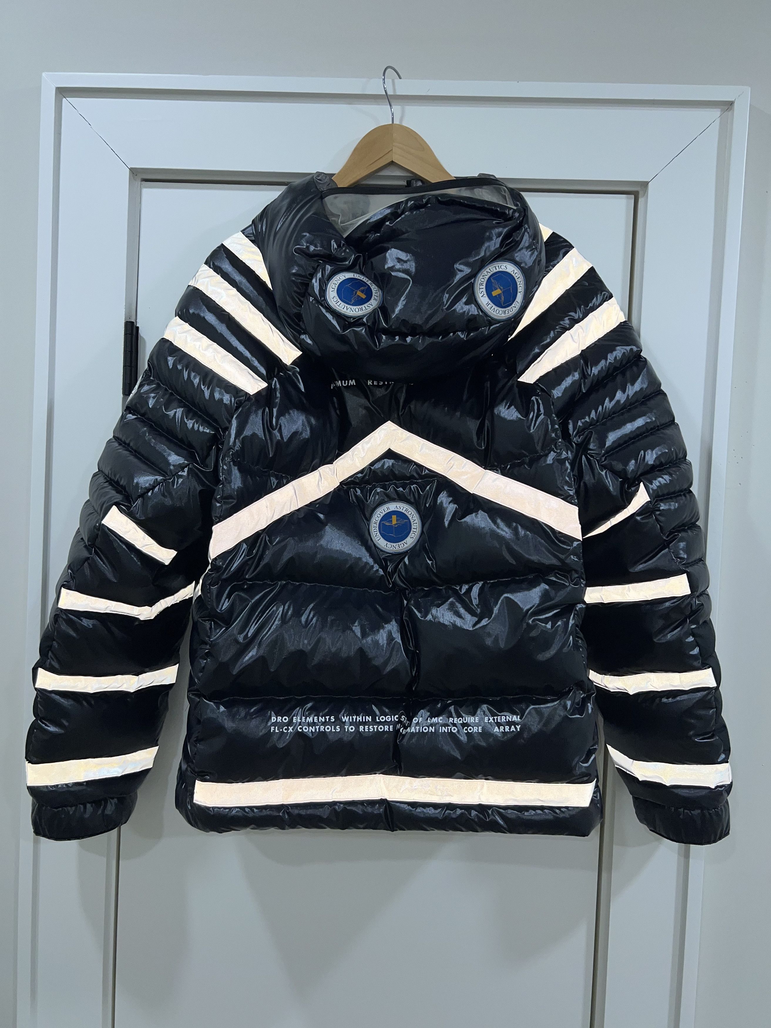Undercover UNDERCOVER 18AW 2001: SPACE ODYSSEY HOODED DOWN JACKET | Grailed