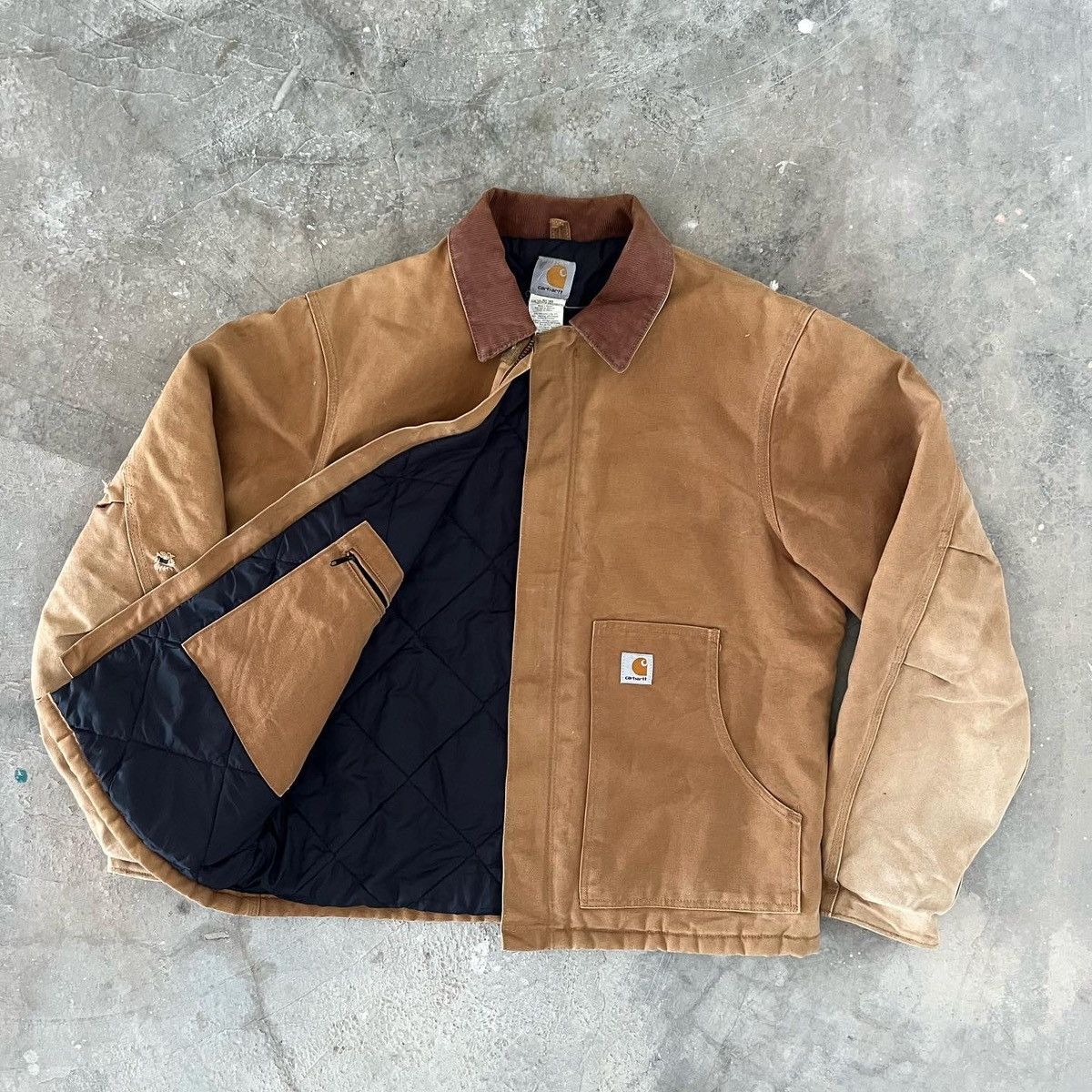 Carhartt × Vintage Vintage Carhartt Arctic Workwear Jacket Size US L / EU 52-54 / 3 - 3 Thumbnail