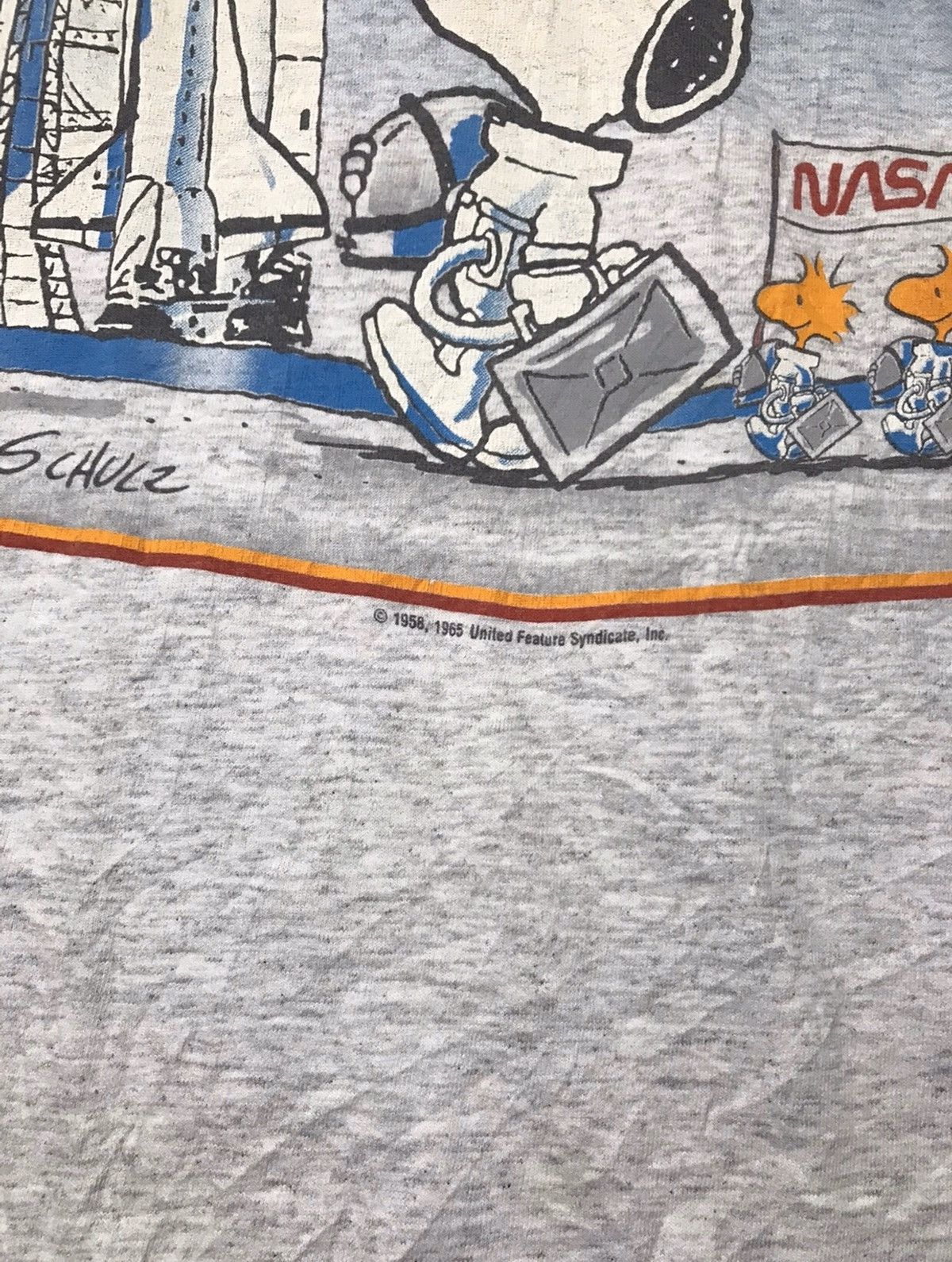 Cartoon Network × NASA × Vintage Vintage Snoopy Nasa Kennedy Space Center Shuttle Command Size US M / EU 48-50 / 2 - 3 Thumbnail
