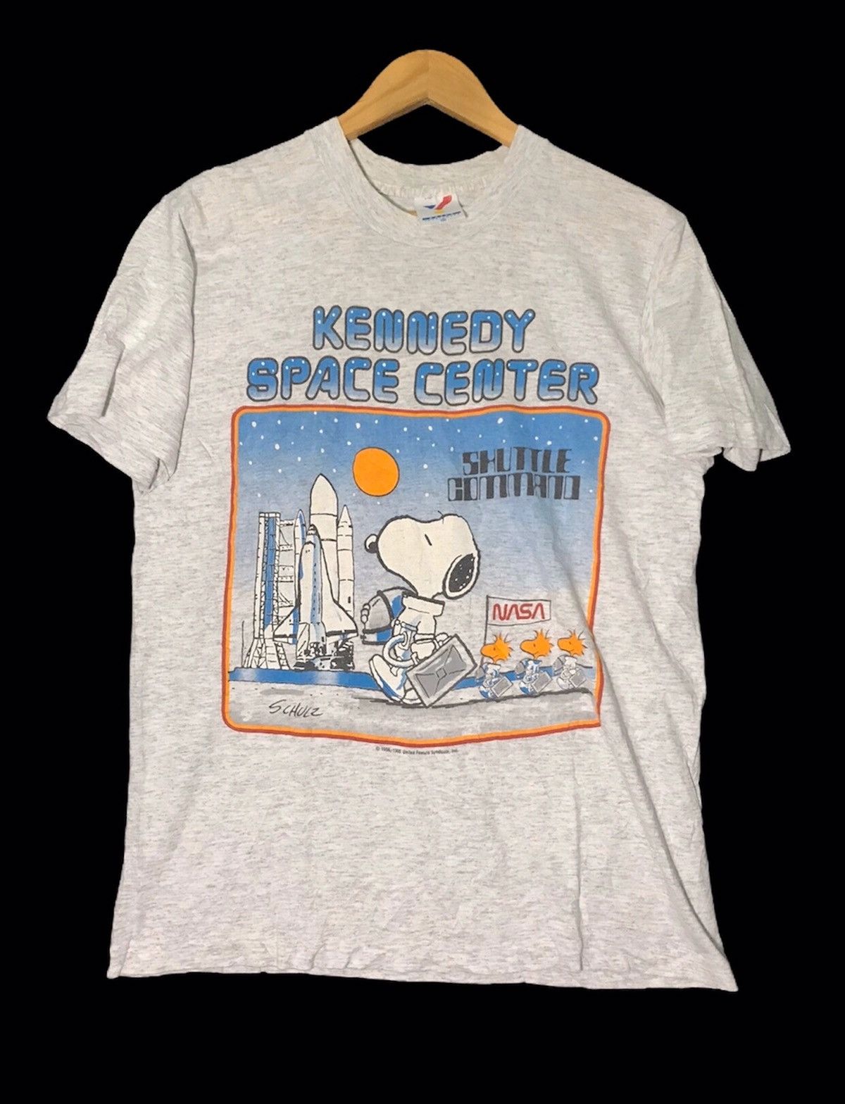 Cartoon Network × NASA × Vintage Vintage Snoopy Nasa Kennedy Space Center Shuttle Command Size US M / EU 48-50 / 2 - 1 Thumbnail