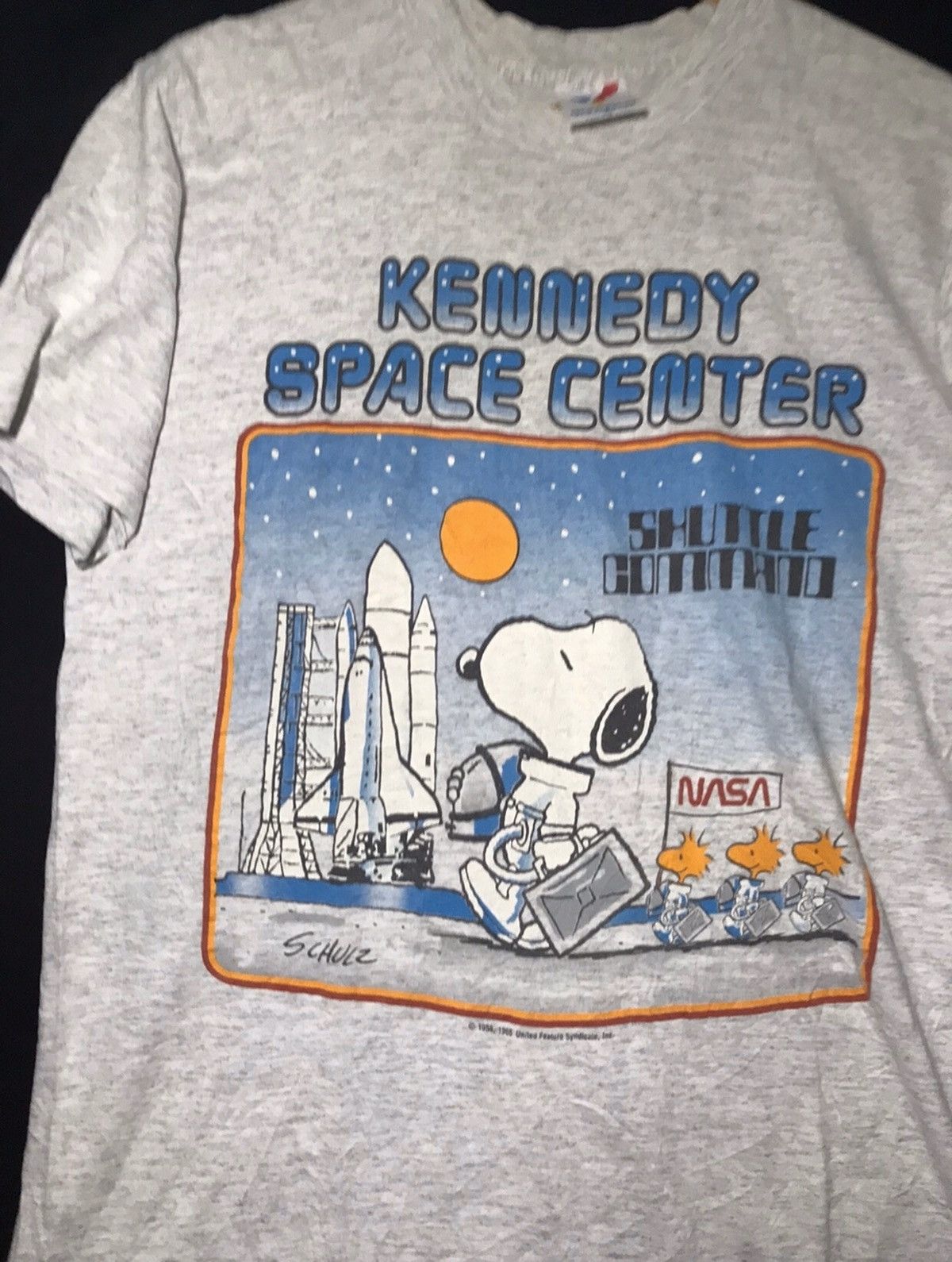 Cartoon Network × NASA × Vintage Vintage Snoopy Nasa Kennedy Space Center Shuttle Command Size US M / EU 48-50 / 2 - 2 Thumbnail