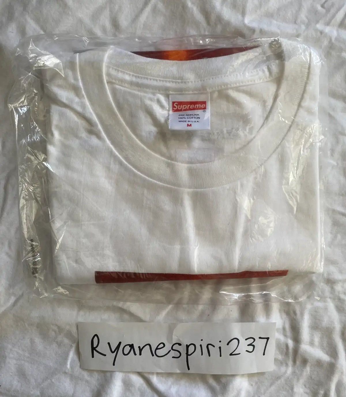 Supreme Supreme x Andre Serrano Piss Christ Tee Size US M / EU 48-50 / 2 - 2 Thumbnail