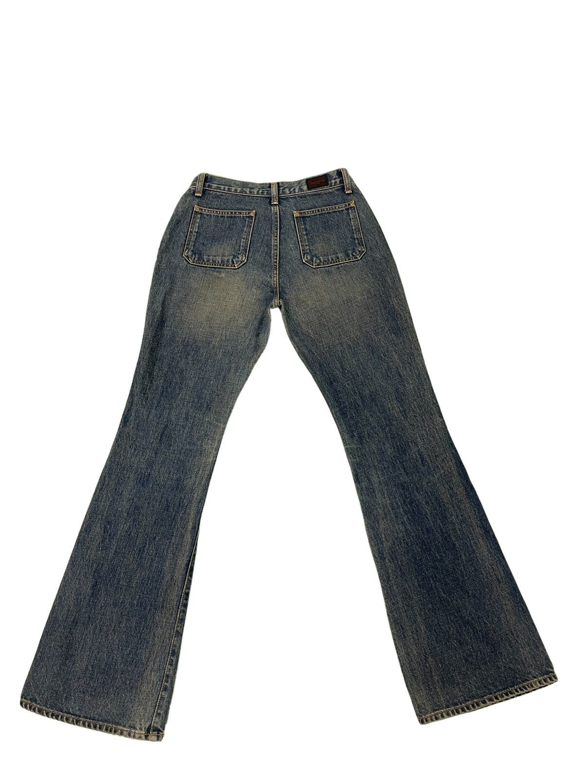 Japanese Brand Flare Jeans Sweet Cream Low Rise Boot Cut Denim 29🟦 Size US 27 - 11 Thumbnail
