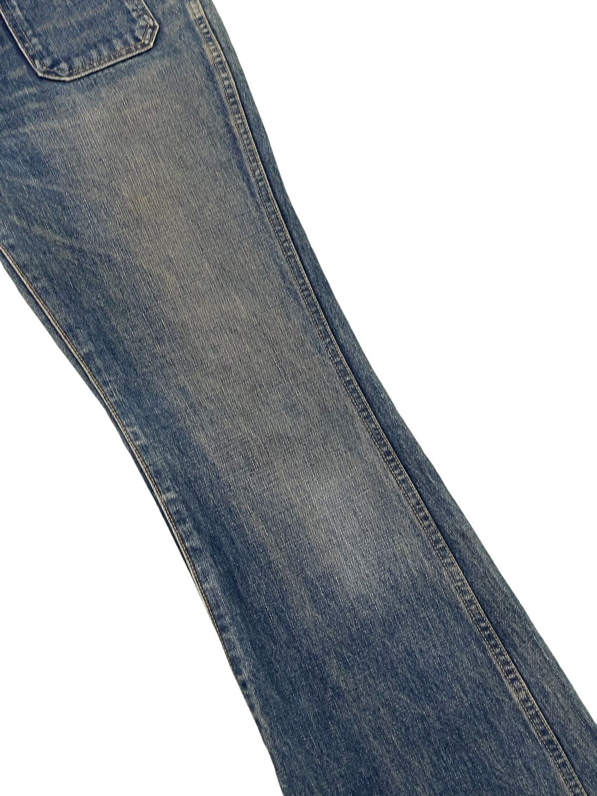 Japanese Brand Flare Jeans Sweet Cream Low Rise Boot Cut Denim 29🟦 Size US 27 - 6 Thumbnail