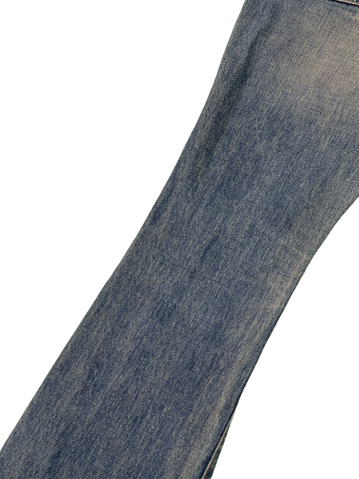 Japanese Brand Flare Jeans Sweet Cream Low Rise Boot Cut Denim 29🟦 Size US 27 - 17 Thumbnail