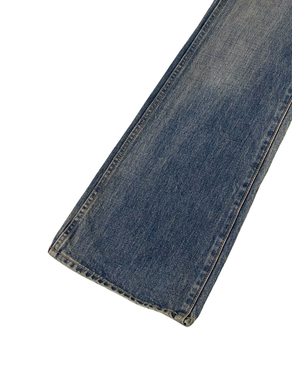 Japanese Brand Flare Jeans Sweet Cream Low Rise Boot Cut Denim 29🟦 Size US 27 - 5 Thumbnail