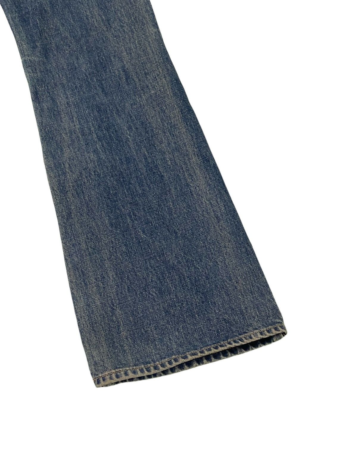 Japanese Brand Flare Jeans Sweet Cream Low Rise Boot Cut Denim 29🟦 Size US 27 - 14 Thumbnail