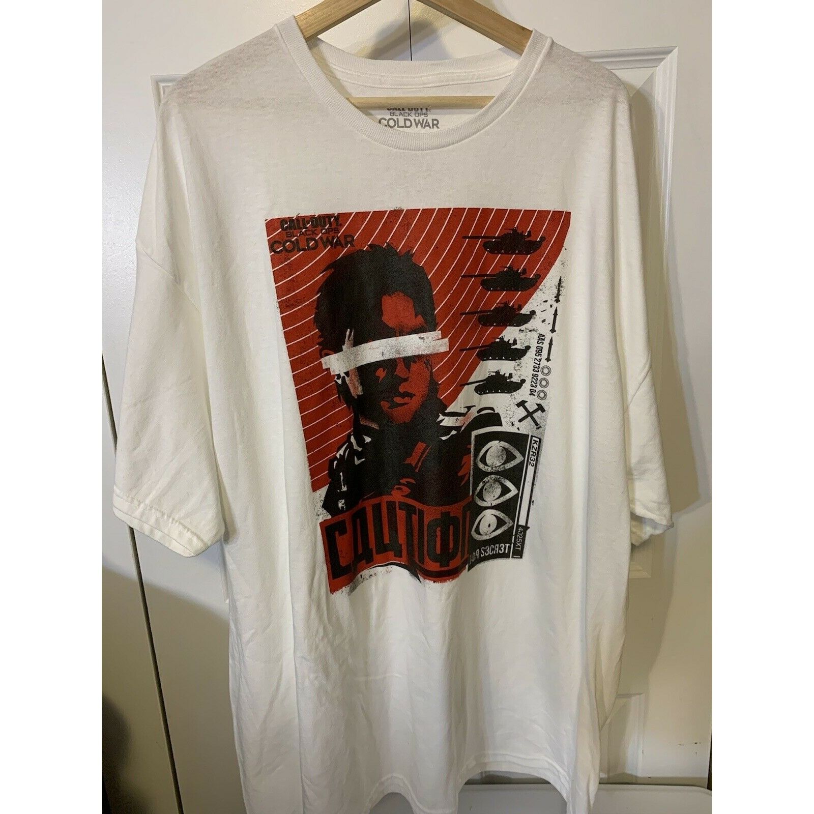 Other Call Of Duty Black Ops Cold War T shirt Men’s 3XL white Size US XXL / EU 58 / 5 - 4 Thumbnail