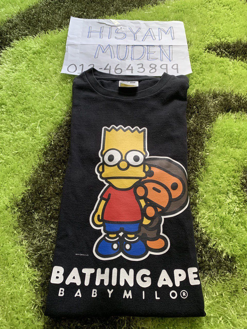 Bape x the simpsons best sale