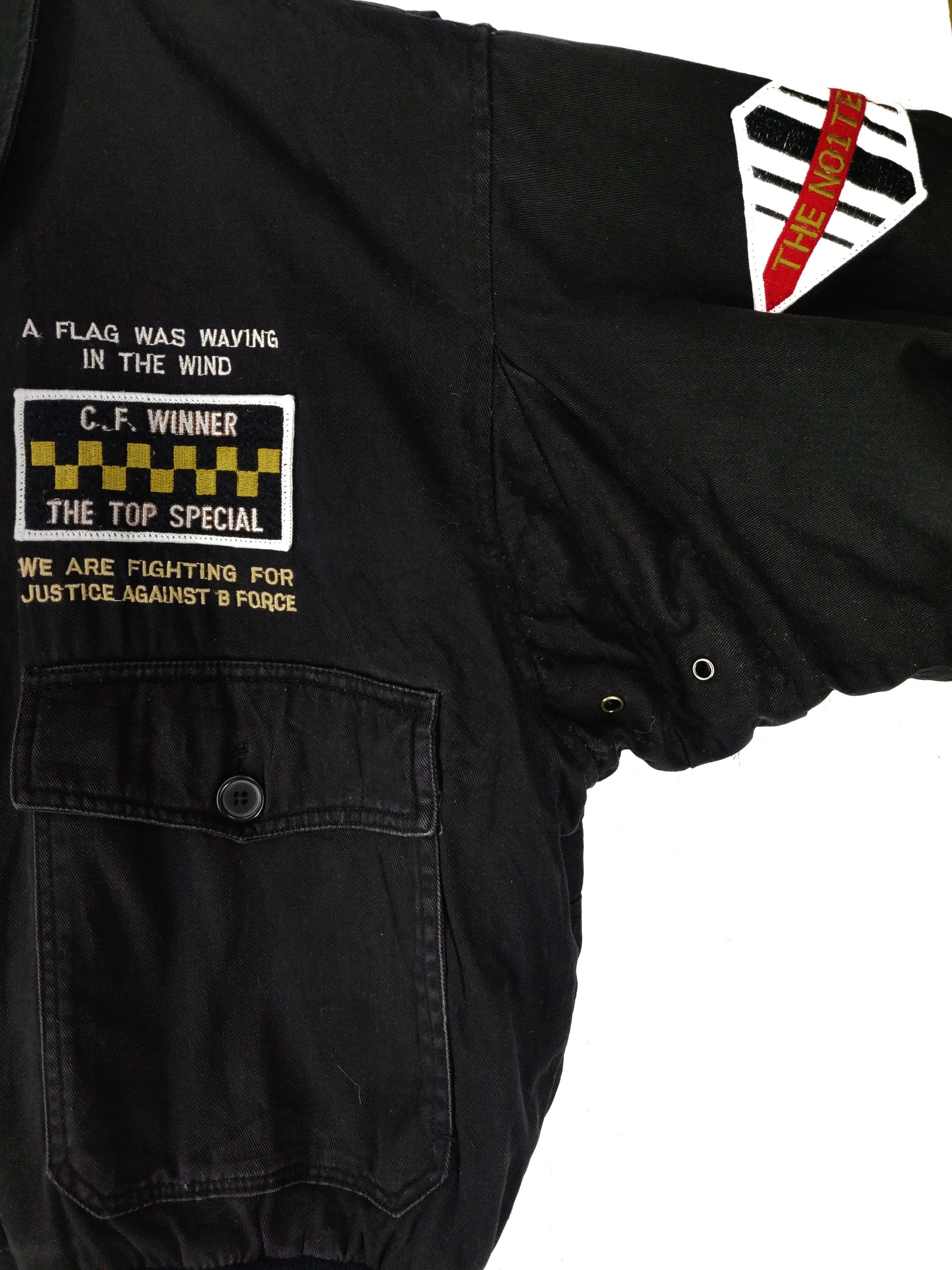 Vintage Vintage 90s Airbone Division Bombers Style Jacket Size US M / EU 48-50 / 2 - 7 Thumbnail