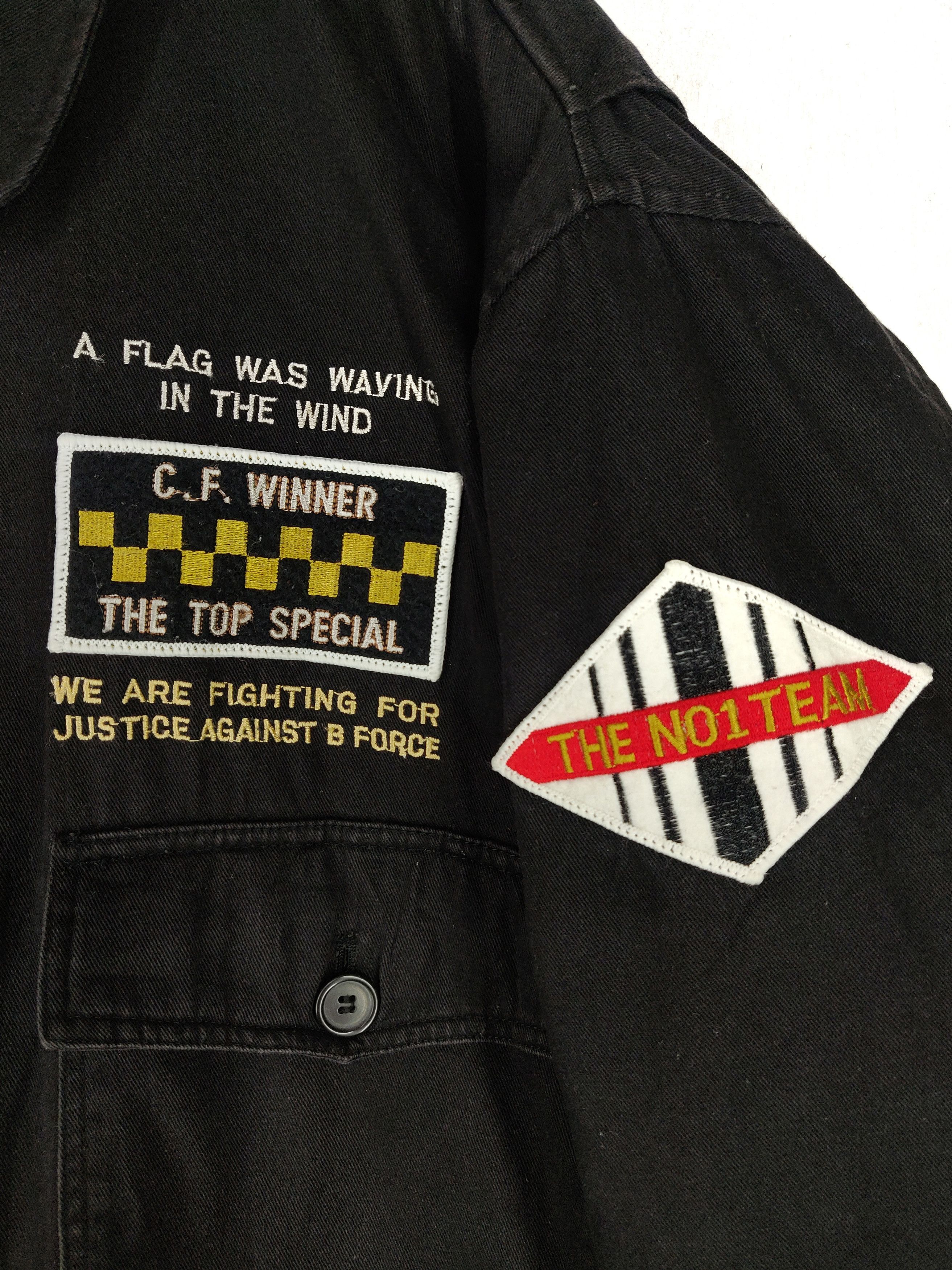 Vintage Vintage 90s Airbone Division Bombers Style Jacket Size US M / EU 48-50 / 2 - 5 Thumbnail
