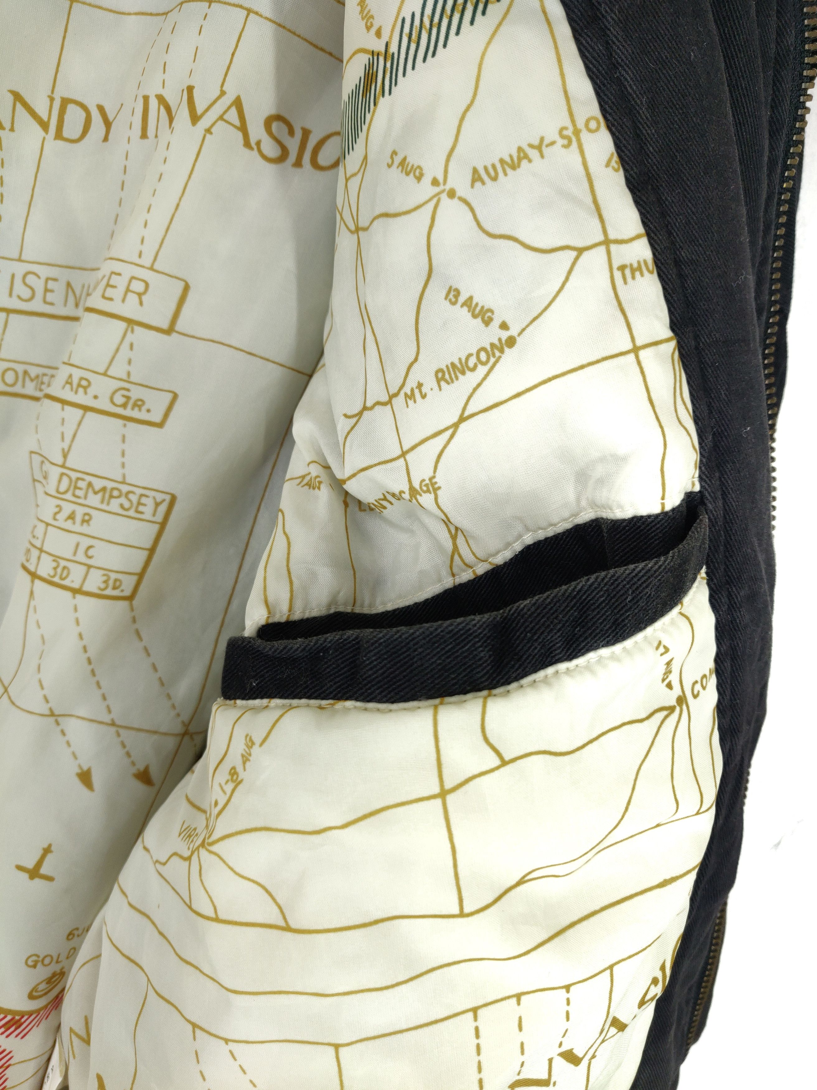 Vintage Vintage 90s Airbone Division Bombers Style Jacket Size US M / EU 48-50 / 2 - 11 Thumbnail