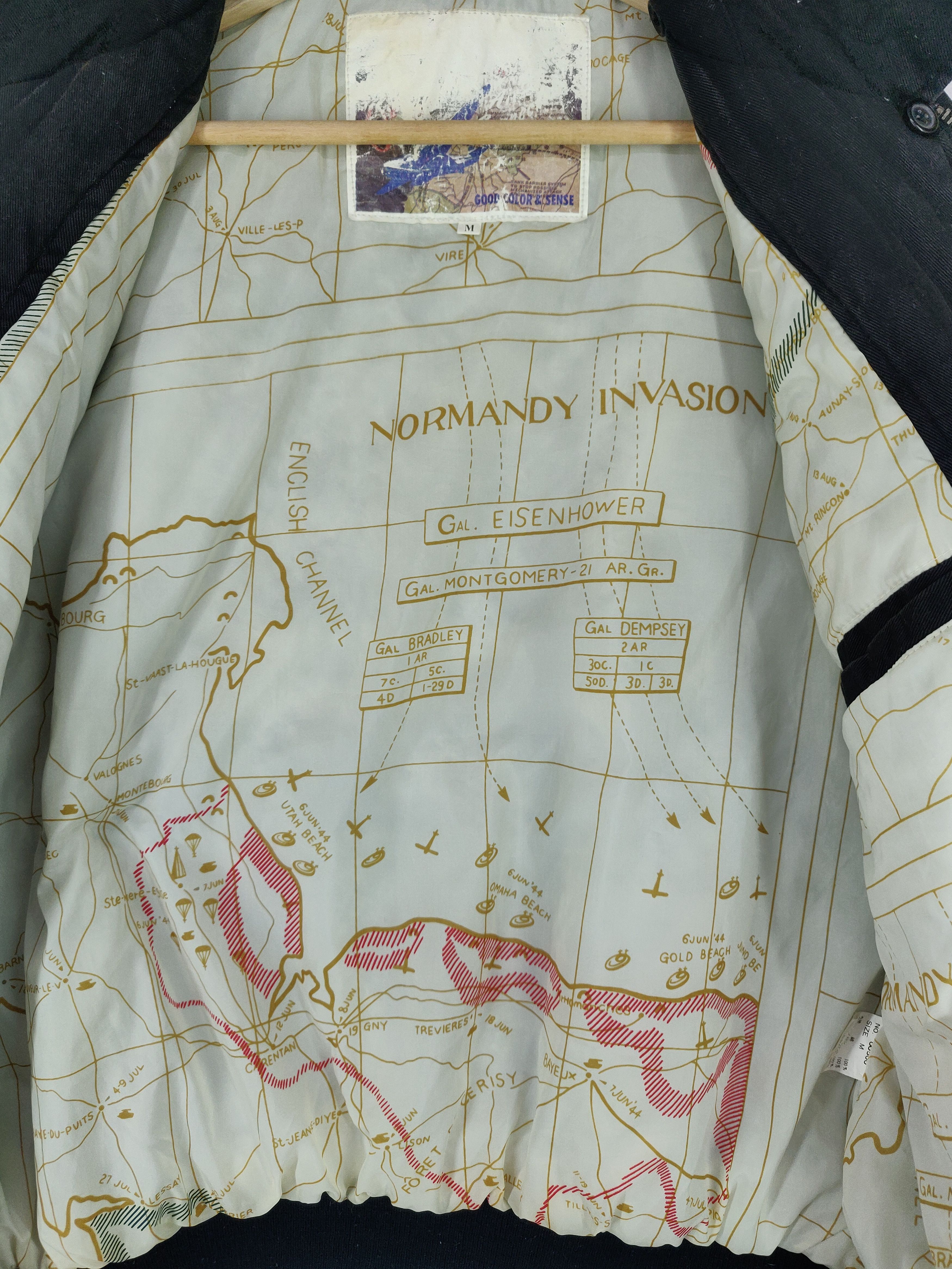 Vintage Vintage 90s Airbone Division Bombers Style Jacket Size US M / EU 48-50 / 2 - 17 Thumbnail