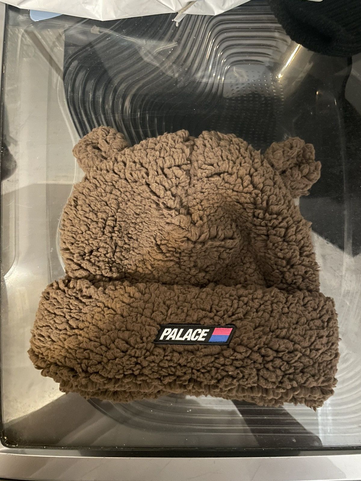 Palace Palace Fuzzy Ear Beanie | Grailed