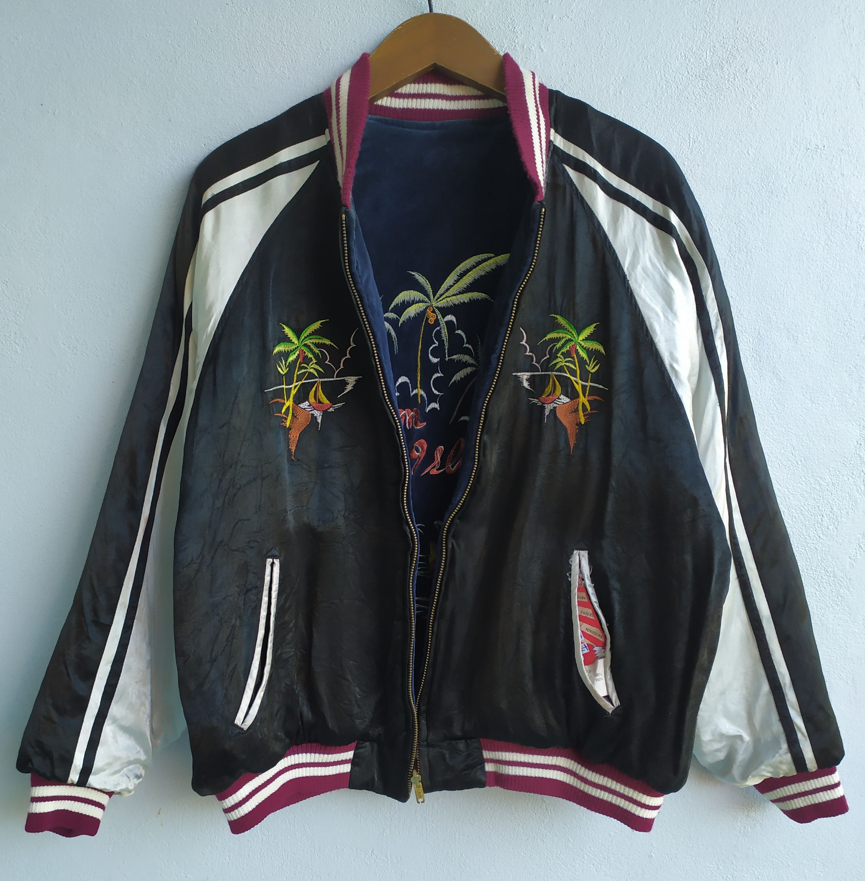 Japanese Brand Vintage Reversible Guam Island Sukajan Size US M / EU 48-50 / 2 - 2 Thumbnail